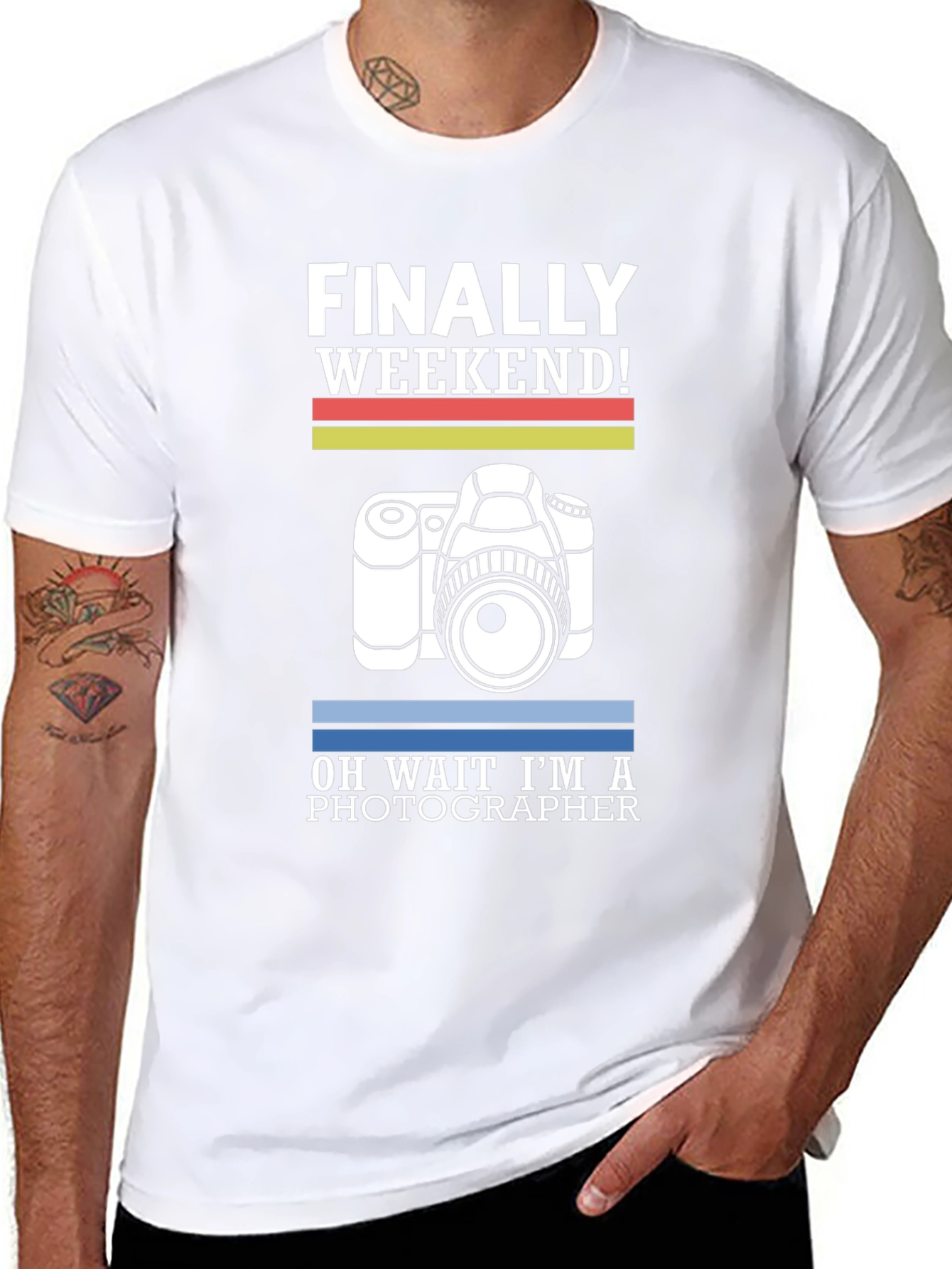 Photographer Weekend T-Shirt -  Funny Camera Tee