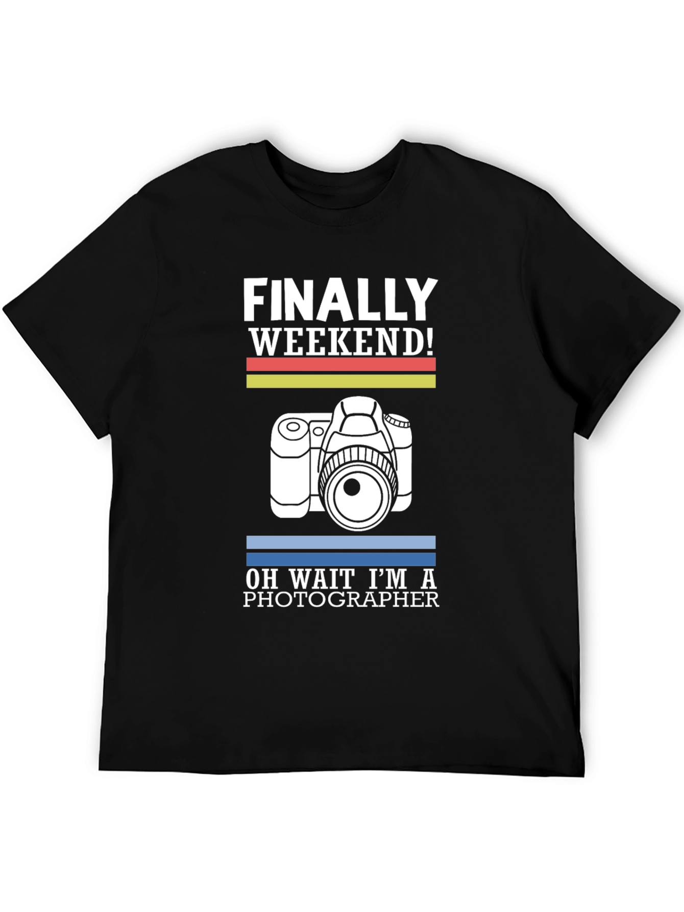 Photographer Weekend T-Shirt -  Funny Camera Tee