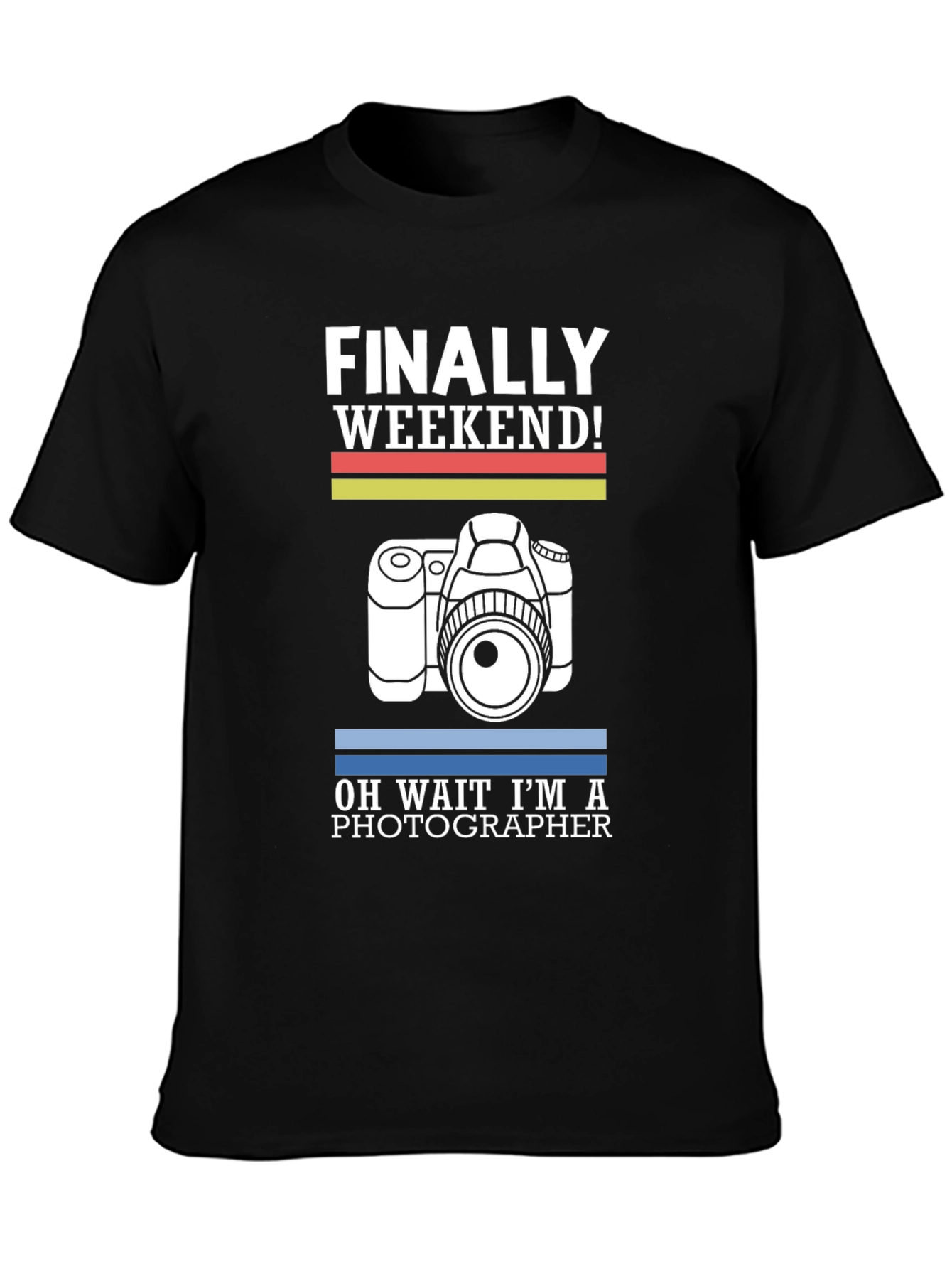 Photographer Weekend T-Shirt -  Funny Camera Tee