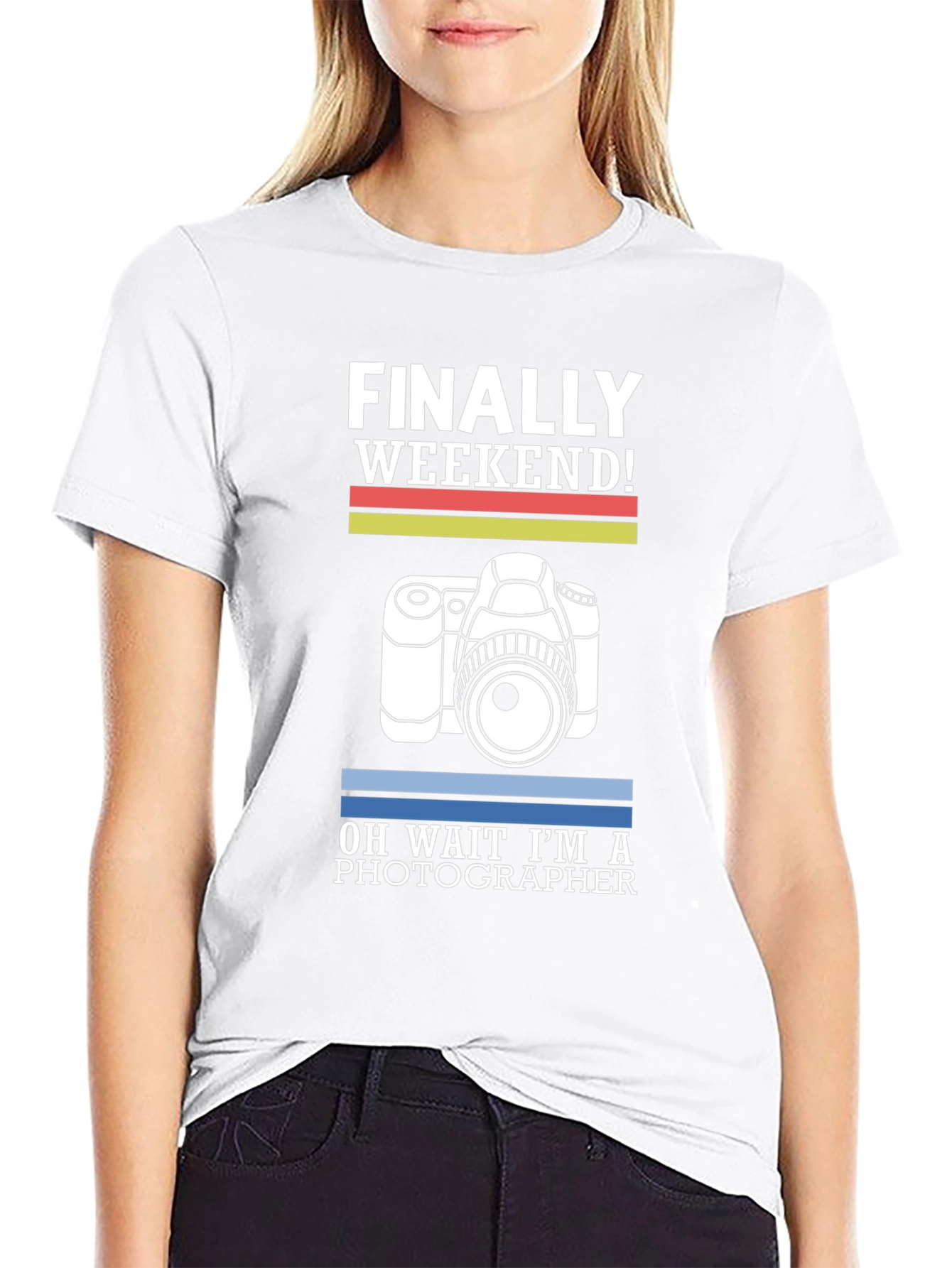 Photographer Weekend T-Shirt -  Funny Camera Tee
