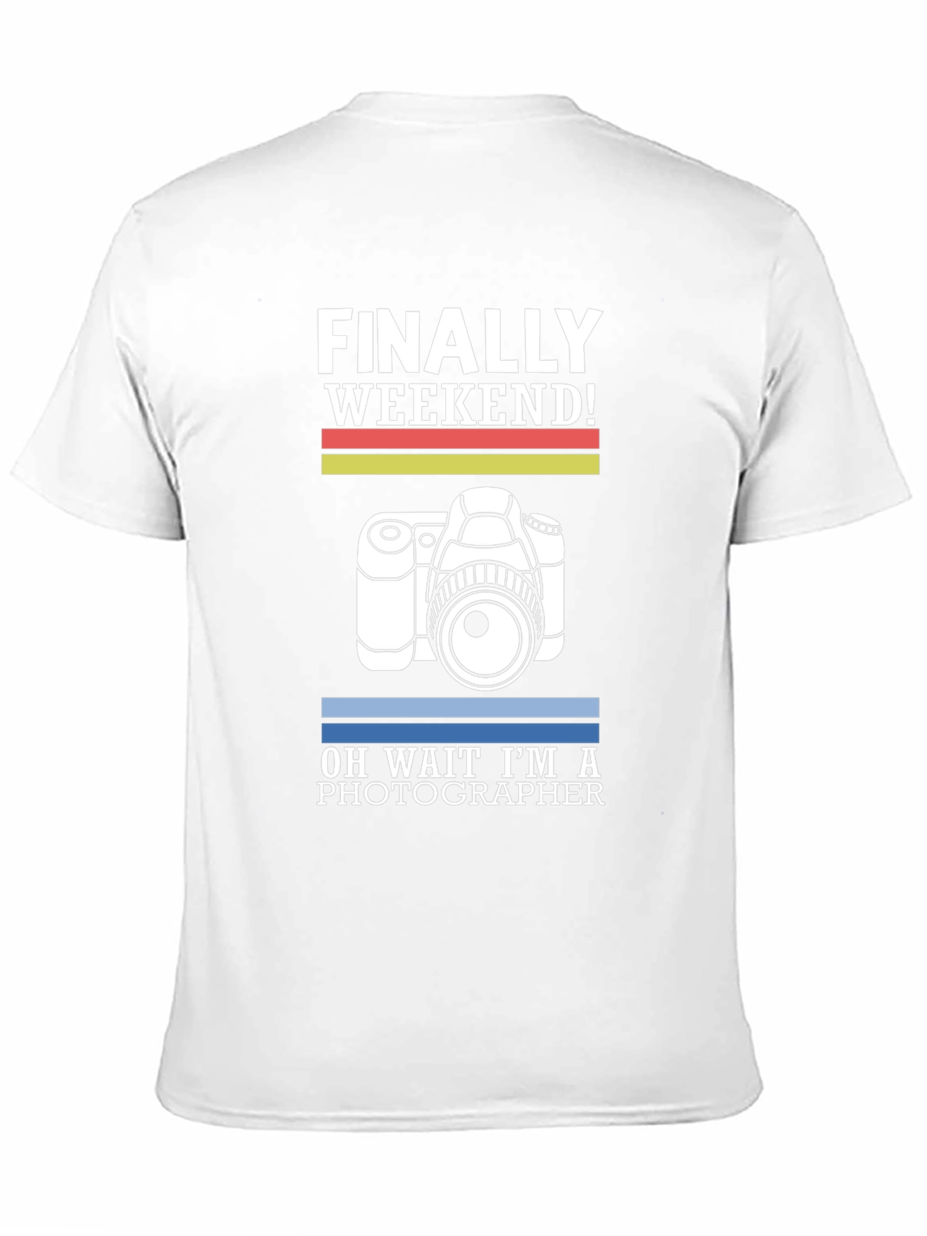 Photographer Weekend T-Shirt -  Funny Camera Tee