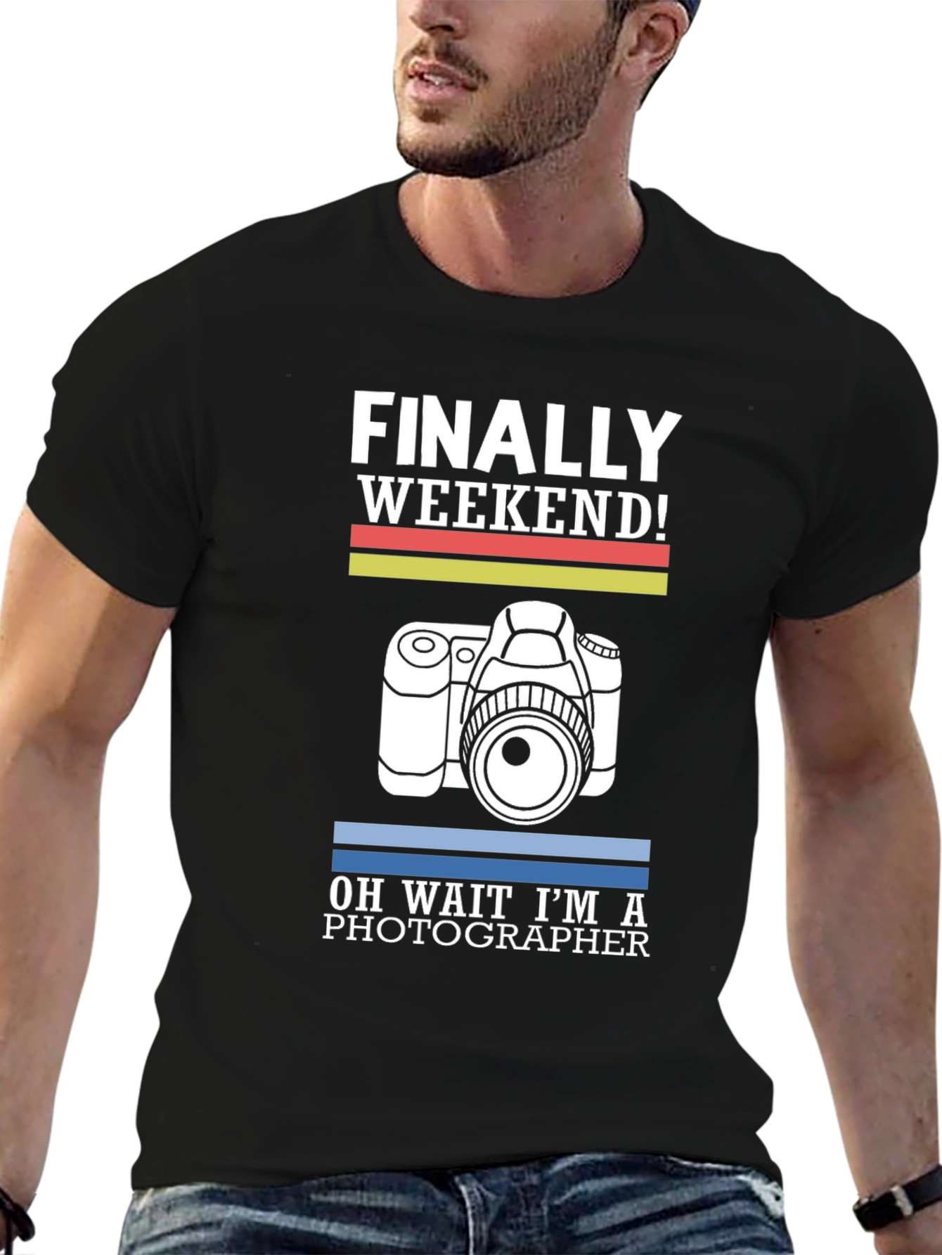 Photographer Weekend T-Shirt -  Funny Camera Tee