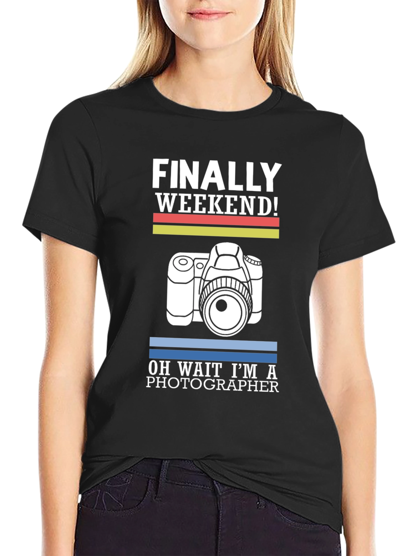 Photographer Weekend T-Shirt -  Funny Camera Tee