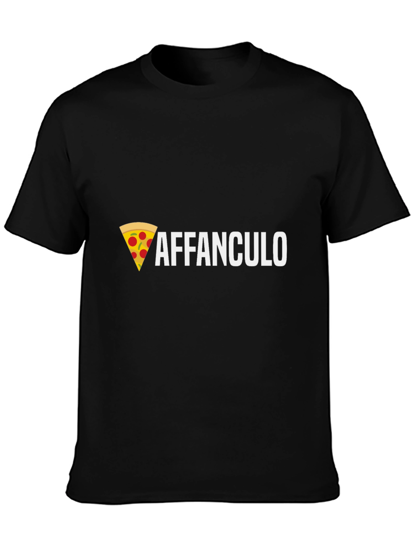 Affanculo Pizza Graphic T-Shirt