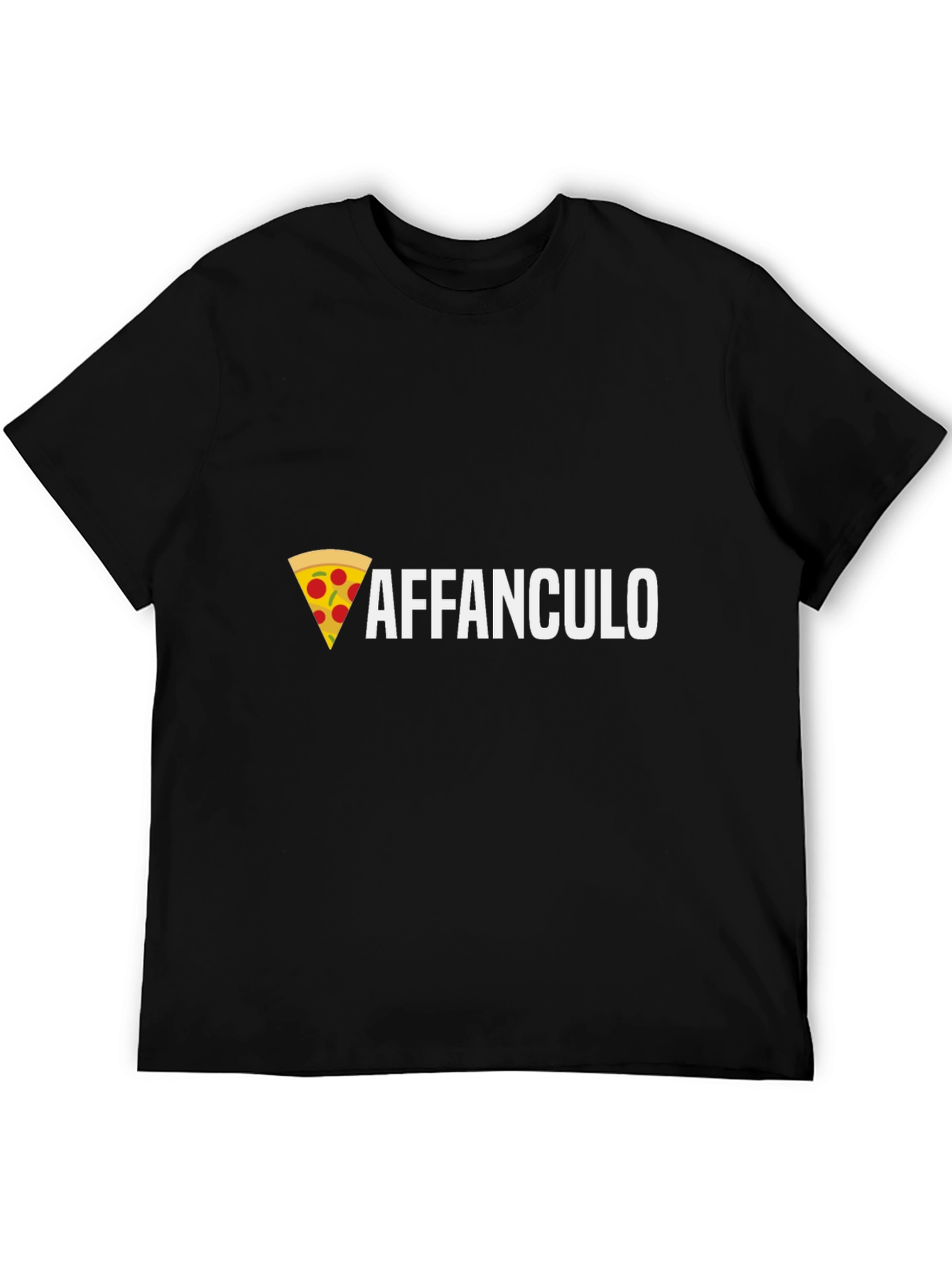 Affanculo Pizza Graphic T-Shirt