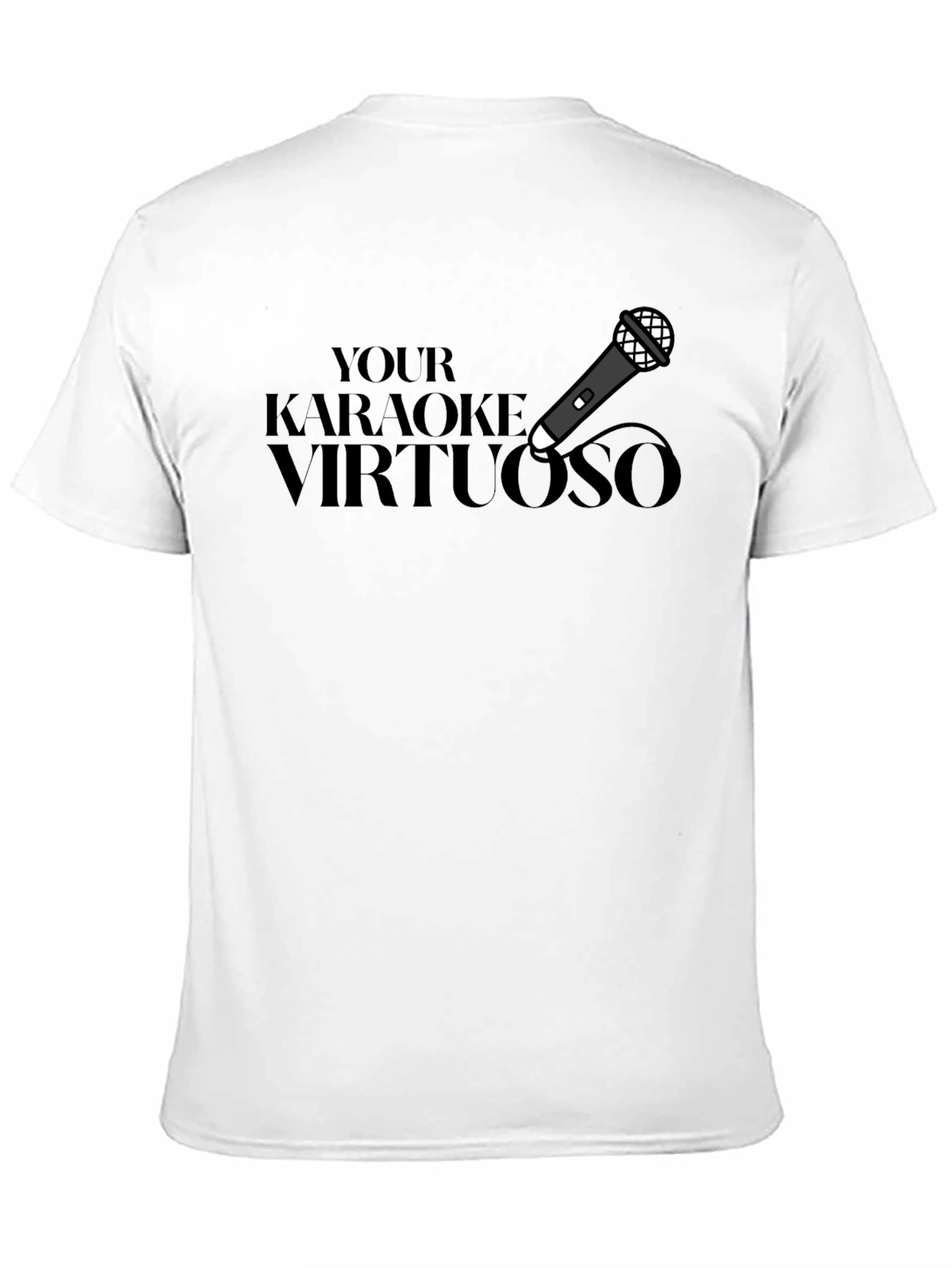 Karaoke Virtuoso Graphic Tee - Black
