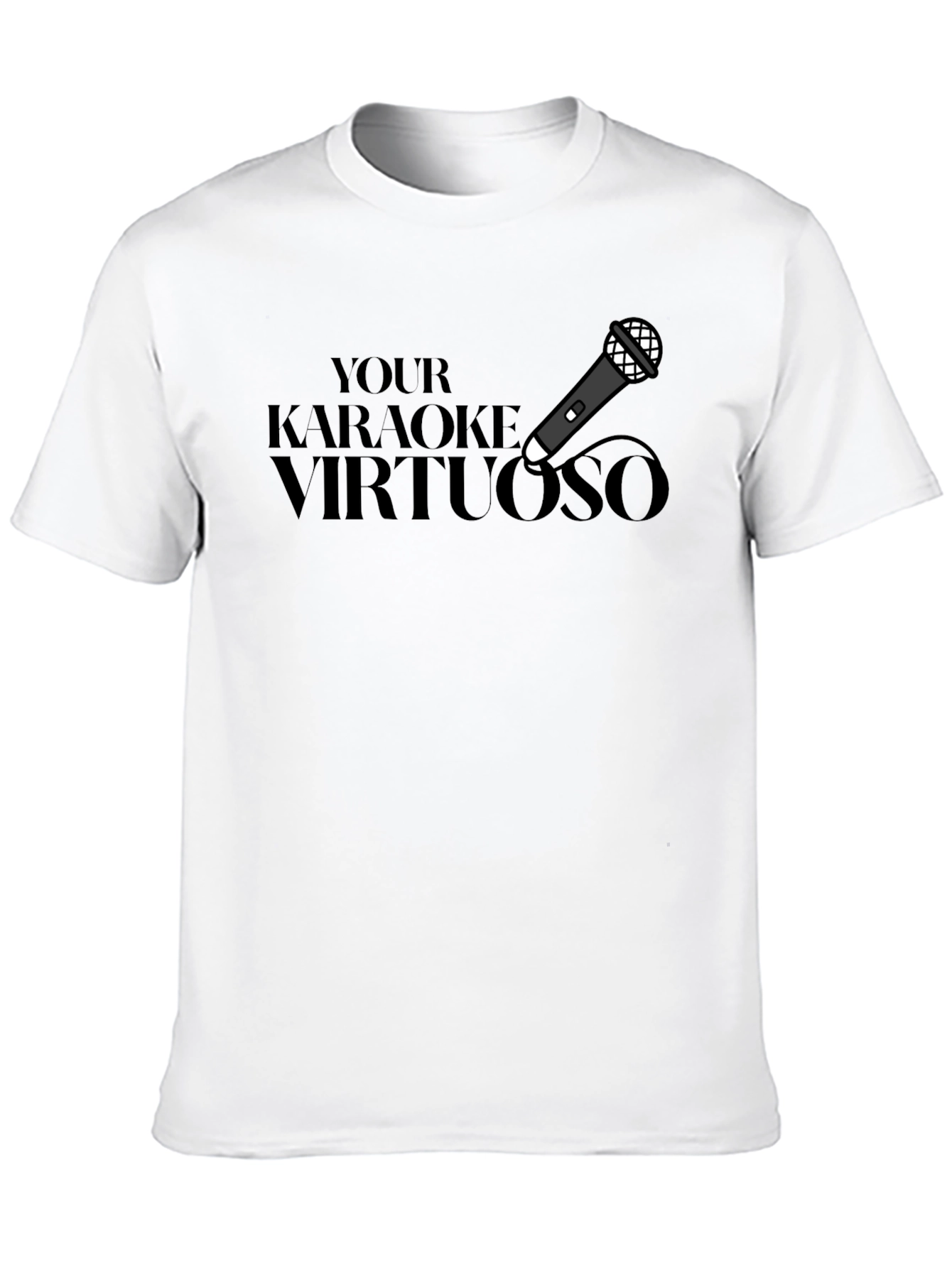 Karaoke Virtuoso Graphic Tee - Black