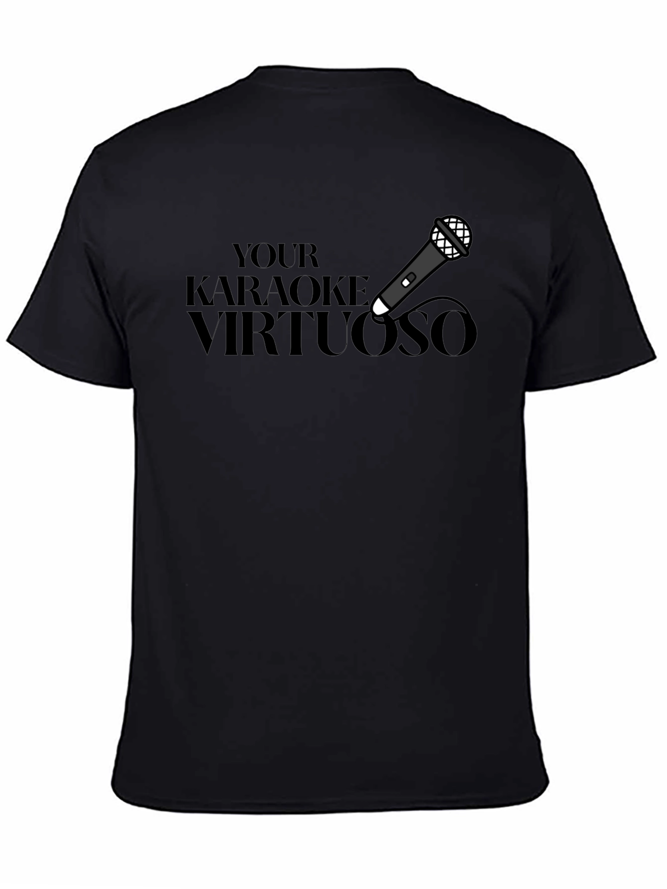 Karaoke Virtuoso Graphic Tee - Black