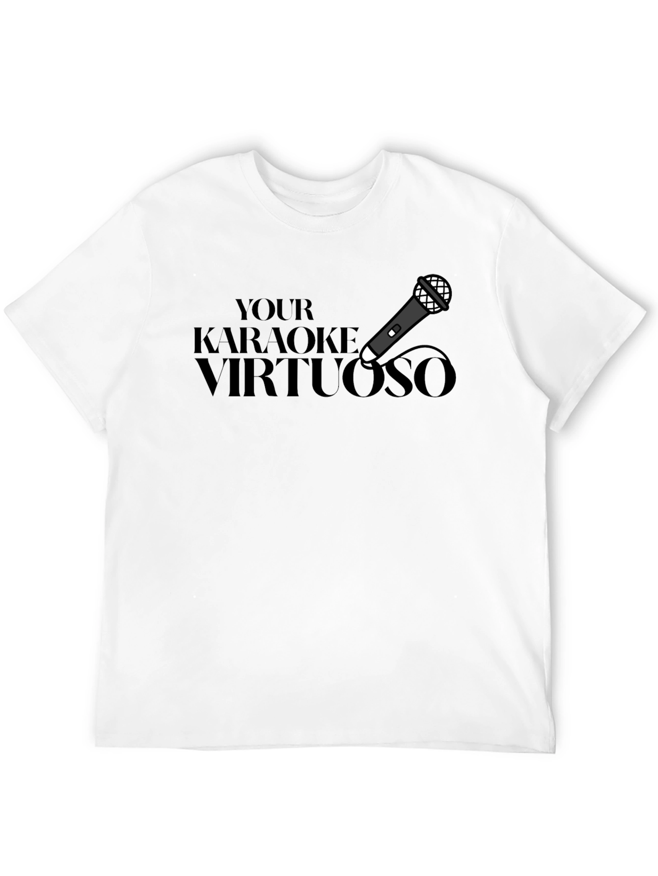 Karaoke Virtuoso Graphic Tee - Black