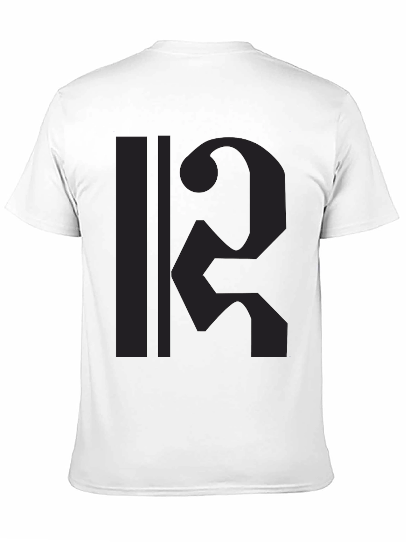 Stylish Black T-Shirt with Graphic Print