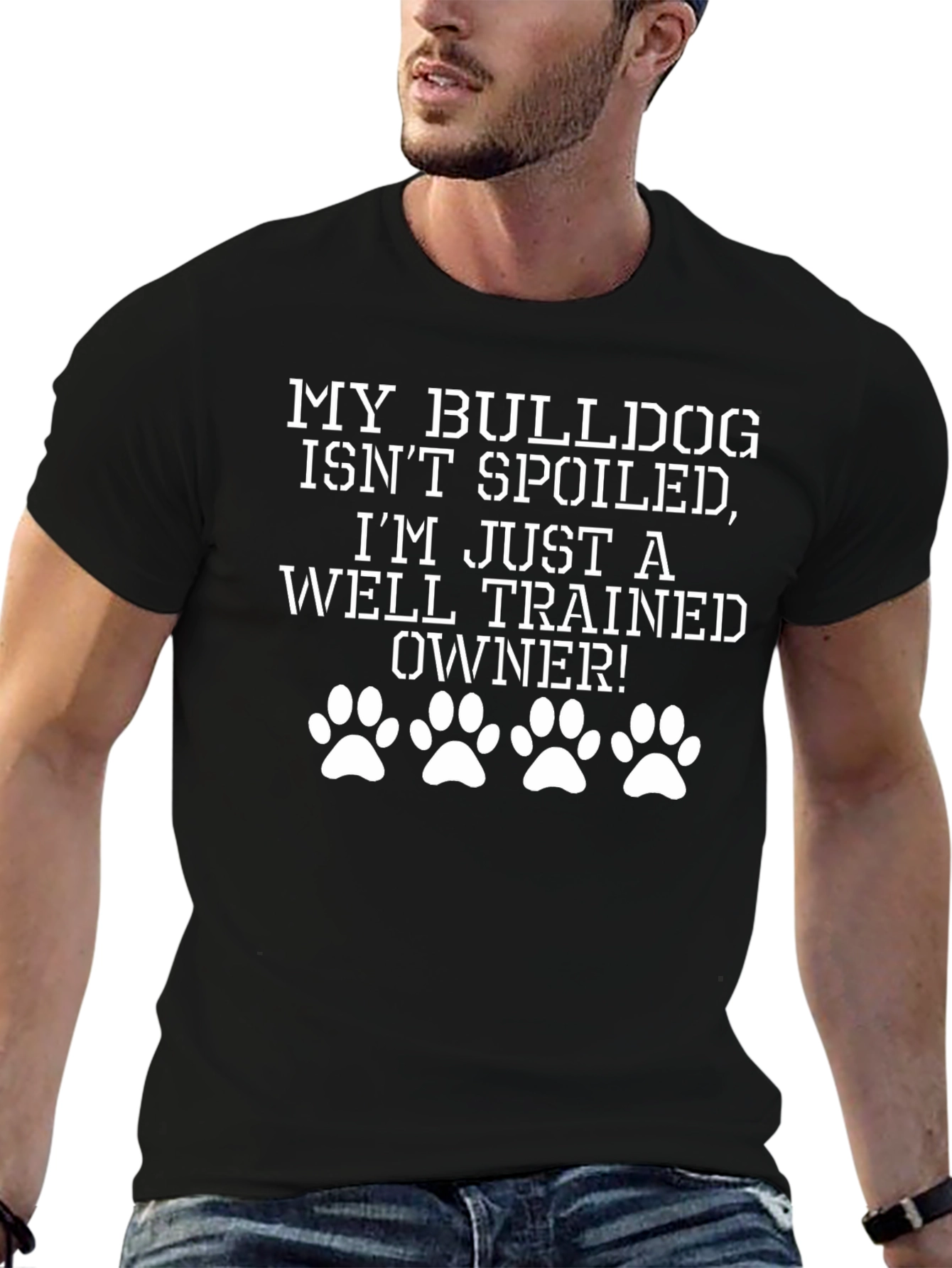 Funny Bulldog Owner T-Shirt