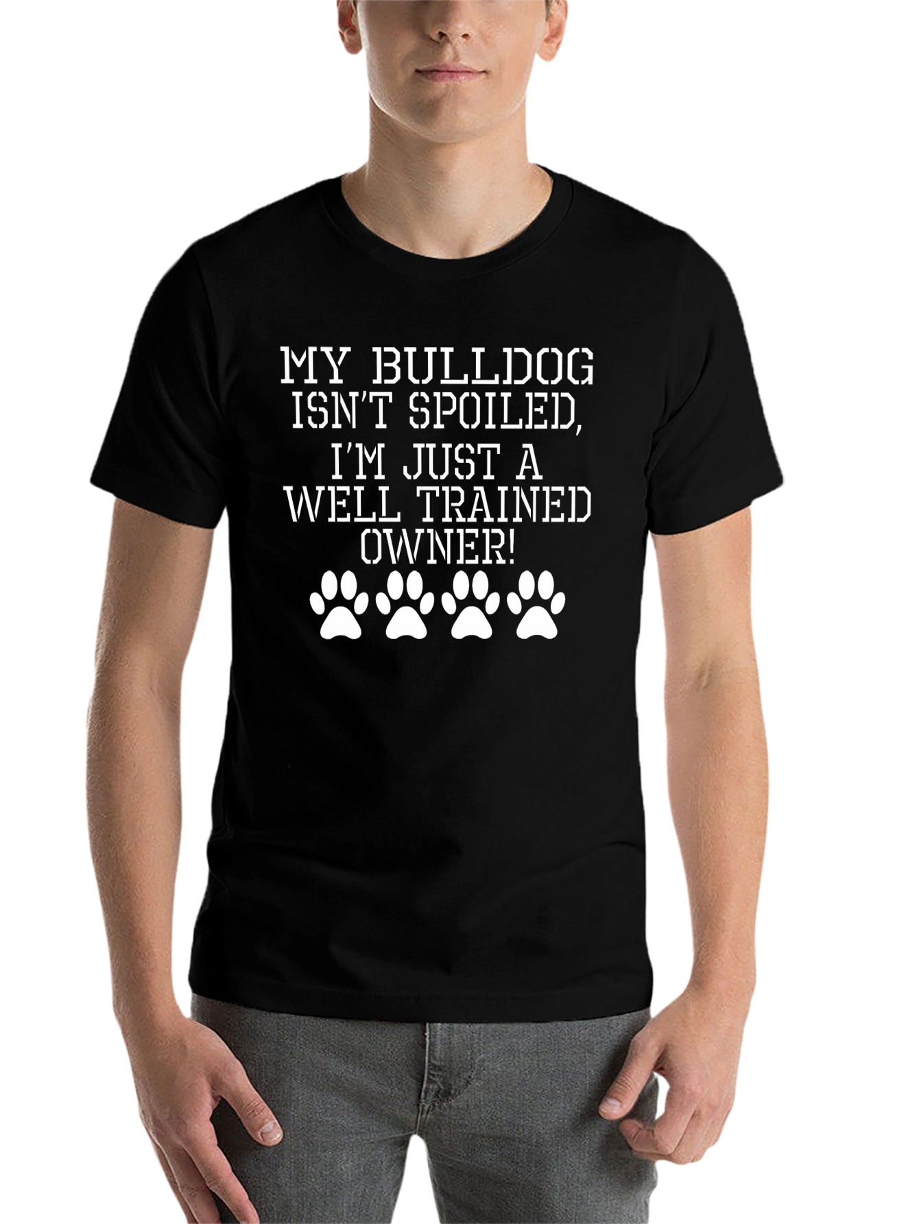 Funny Bulldog Owner T-Shirt