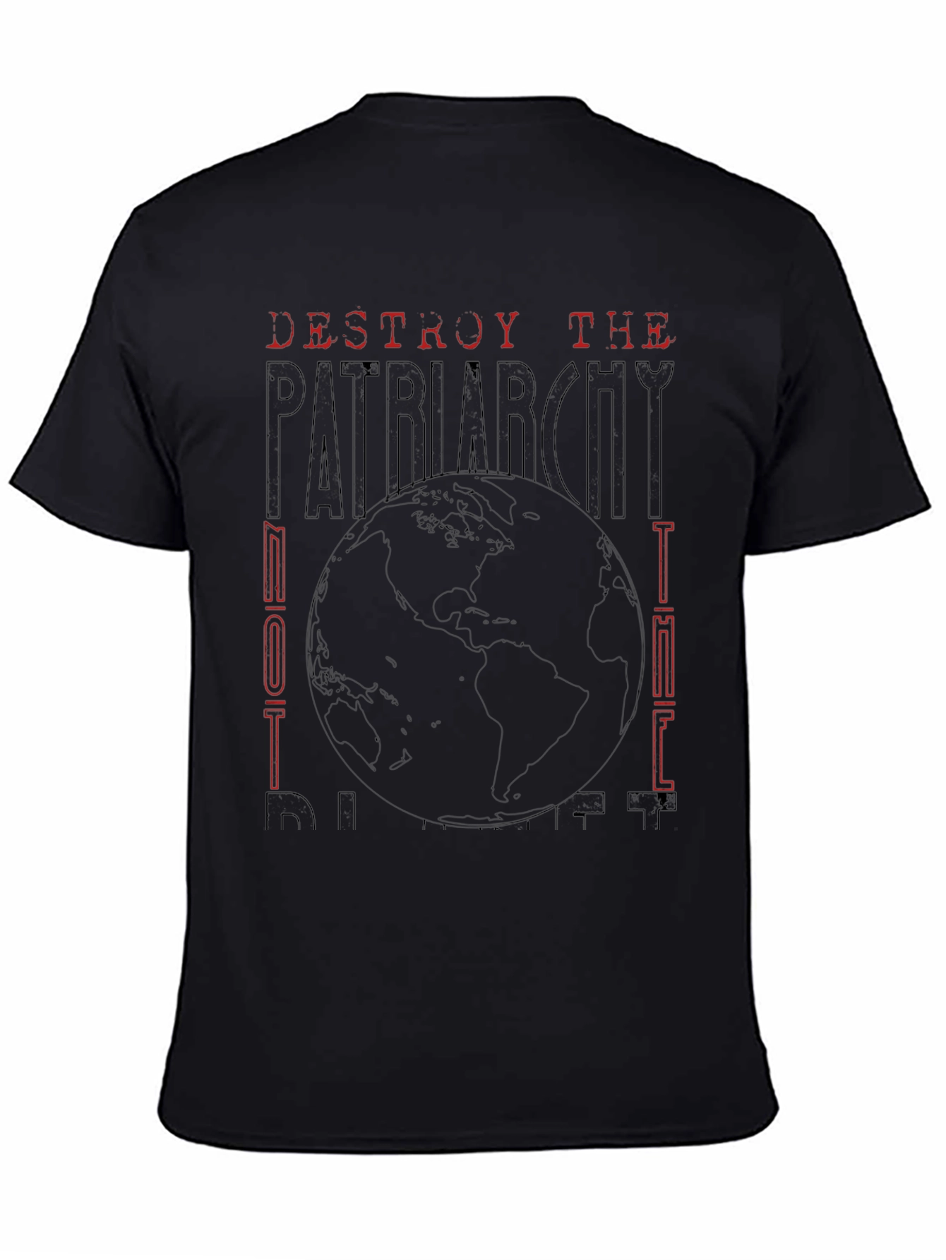 Destroy the Patriarchy Not the Planet T-Shirt