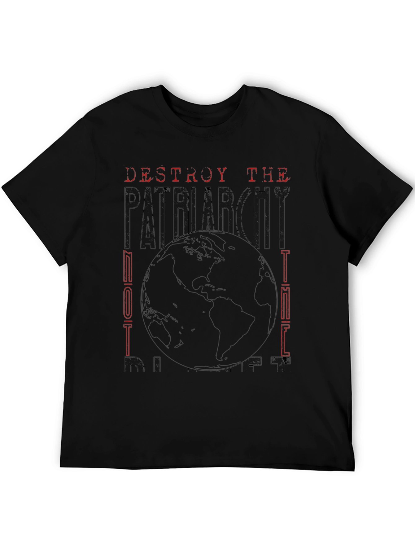 Destroy the Patriarchy Not the Planet T-Shirt