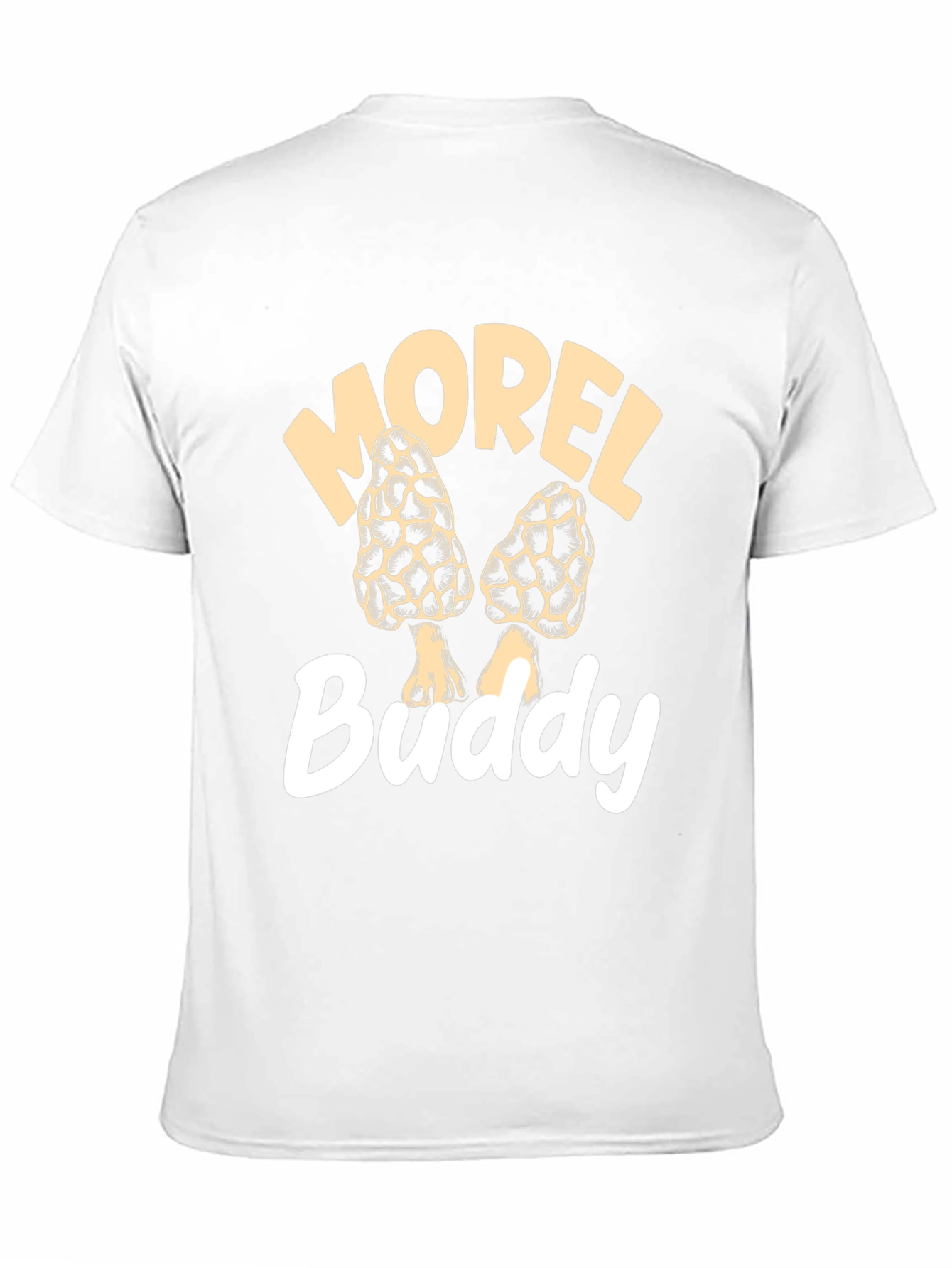Morel Buddy Graphic T-Shirt Mushroom Hunting Tee