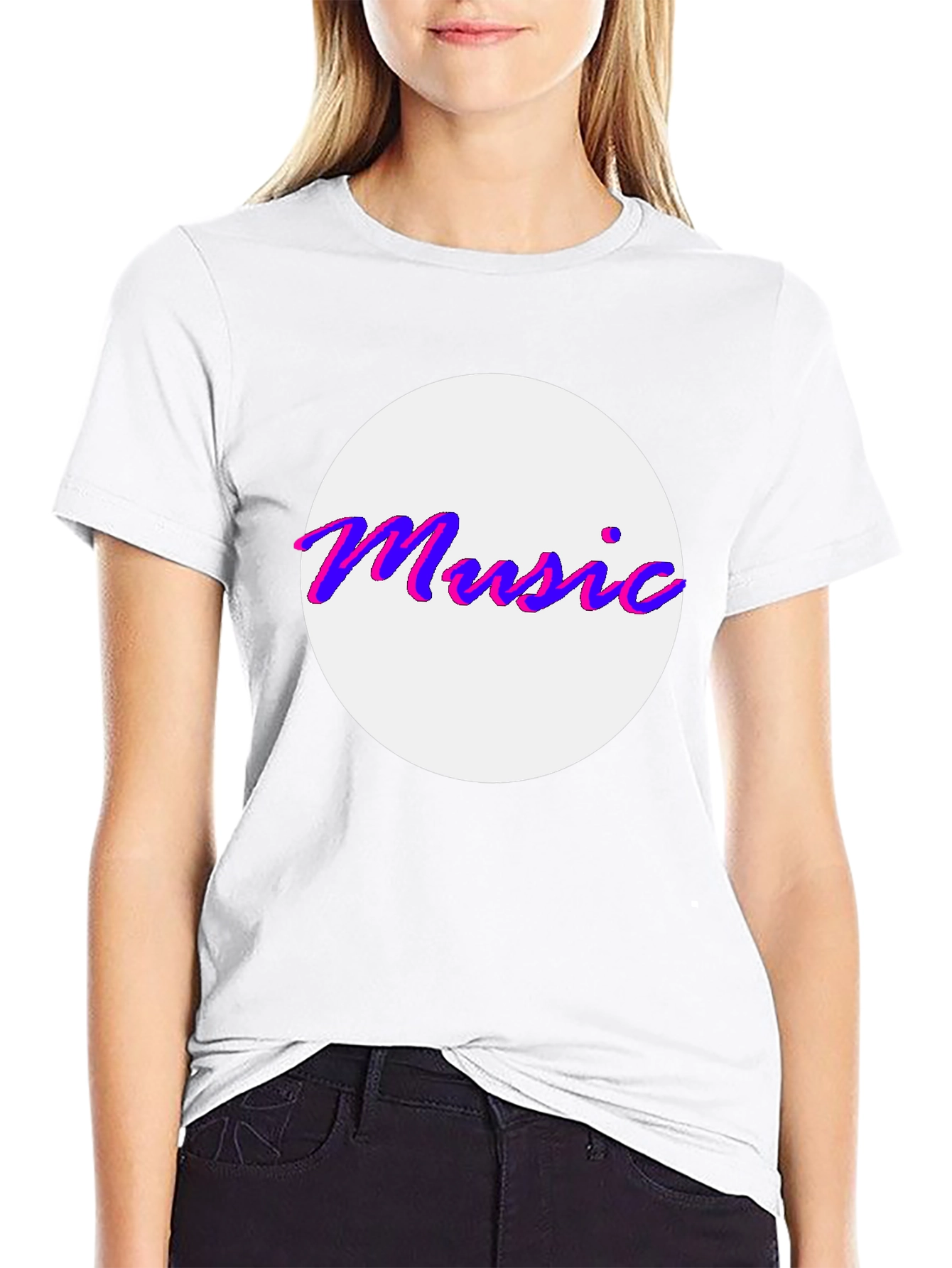 Retro Music Graphic T-Shirt