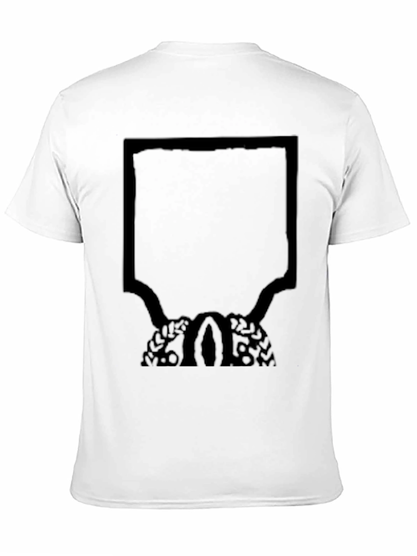 Unique Graphic Tee - Black