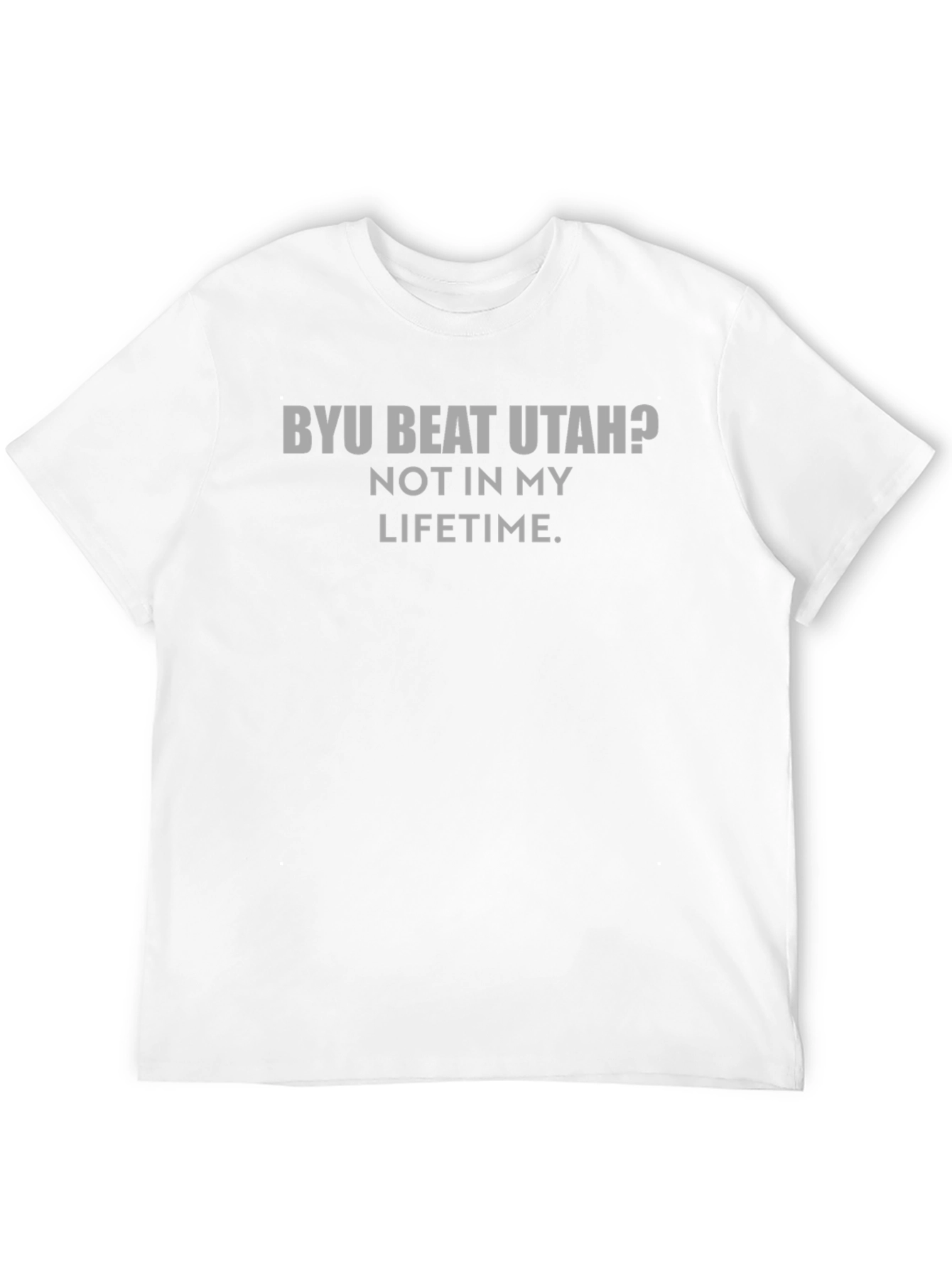 BYU vs Utah Slogan Tee - Novelty T-Shirt