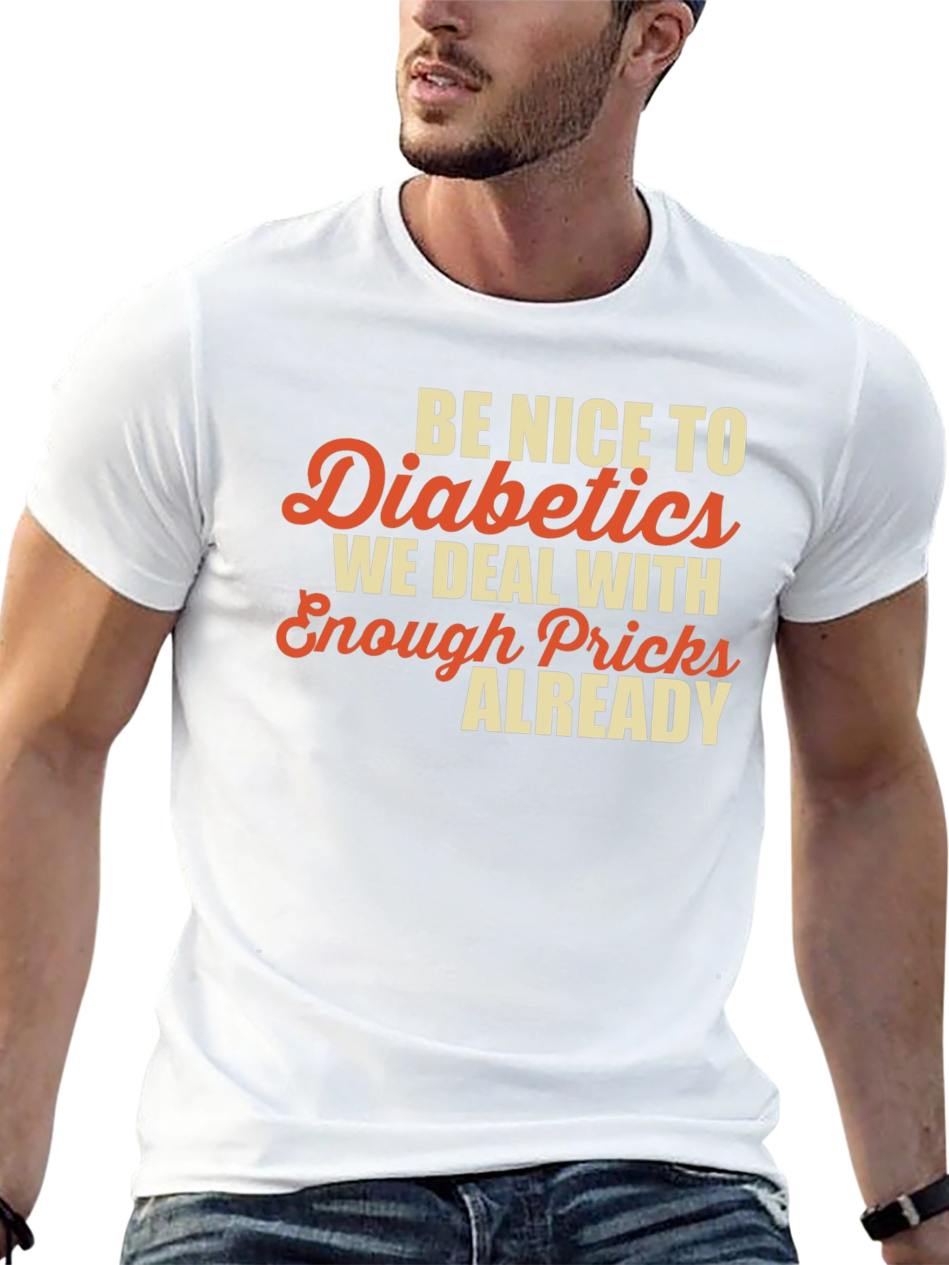 Funny Diabetic Prick T-Shirt