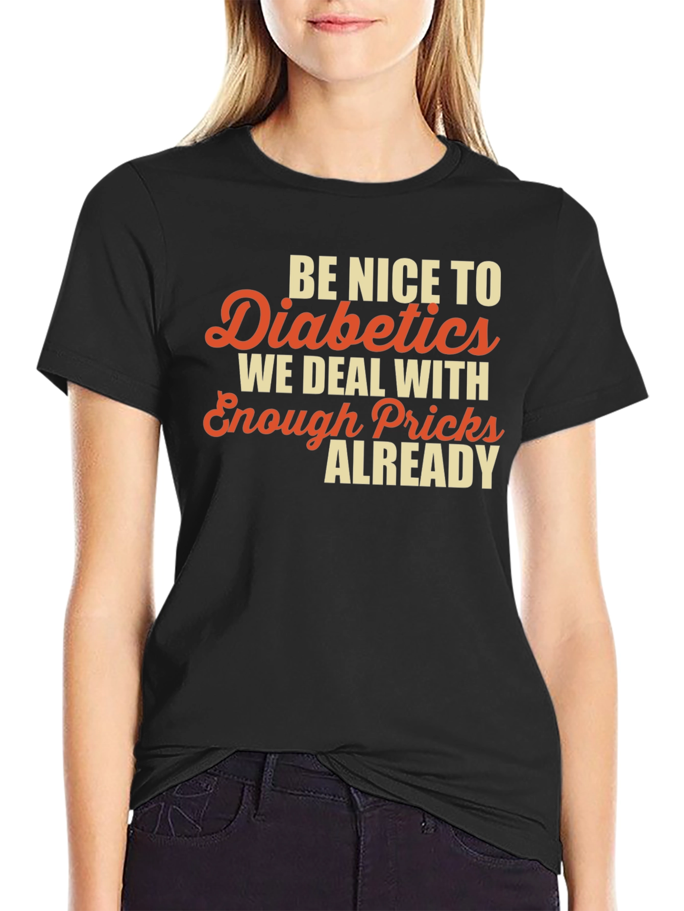 Funny Diabetic Prick T-Shirt