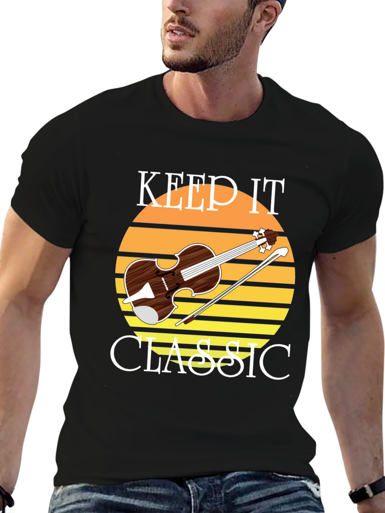 Keep It Classic Violin T-Shirt