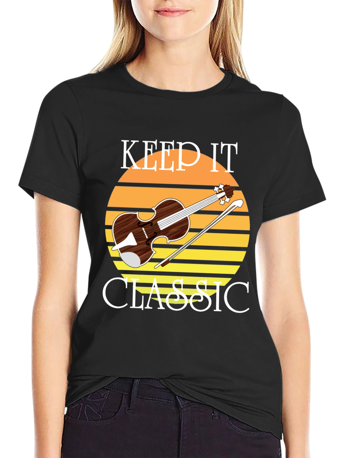 Keep It Classic Violin T-Shirt