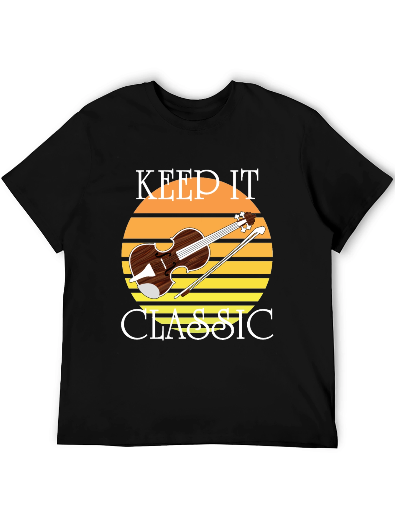 Keep It Classic Violin T-Shirt