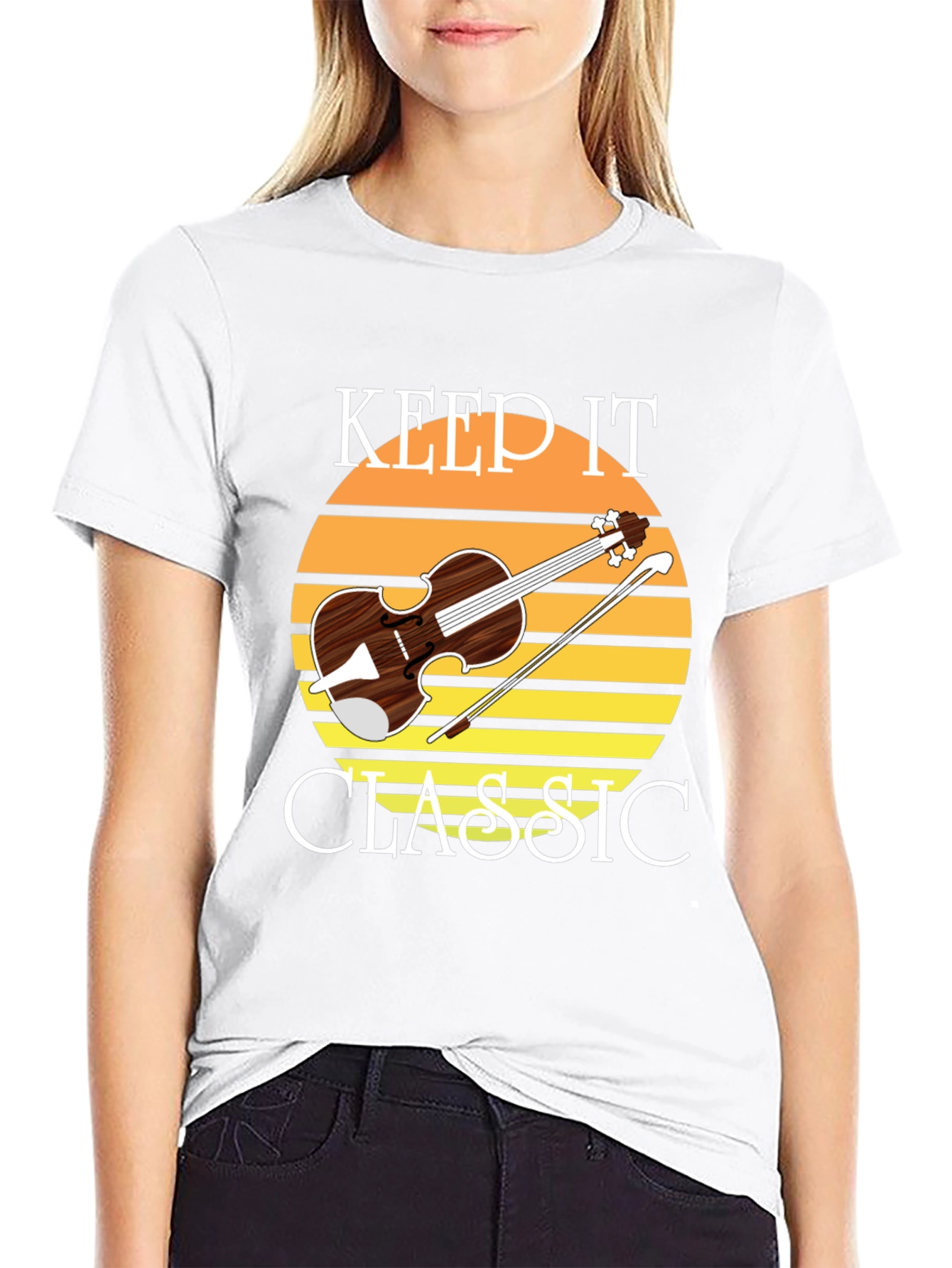 Keep It Classic Violin T-Shirt