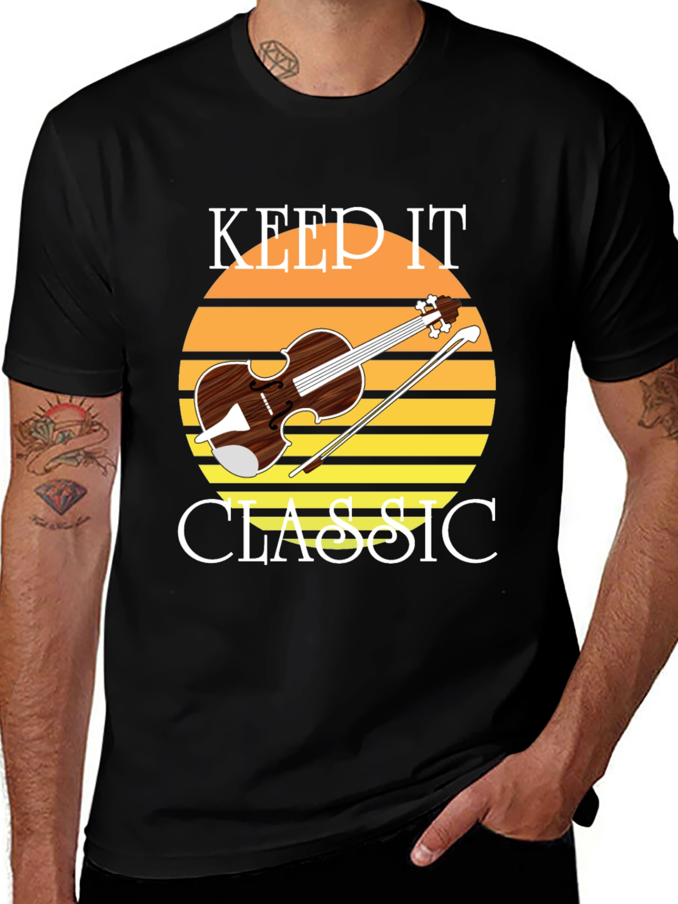 Keep It Classic Violin T-Shirt