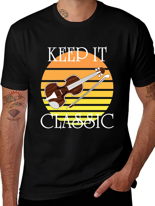 Keep It Classic Violin T-Shirt