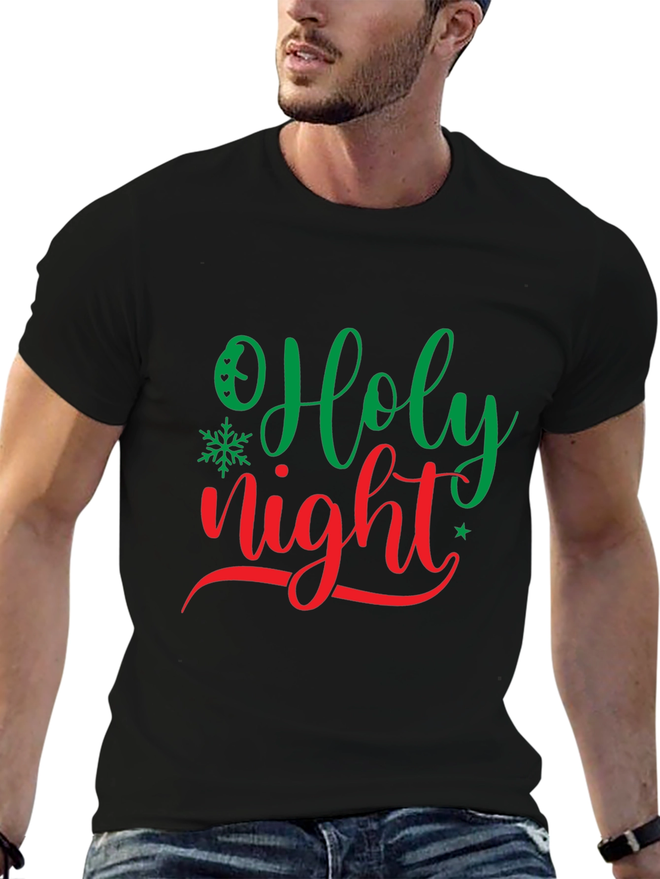 Holy Night Christmas T-Shirt