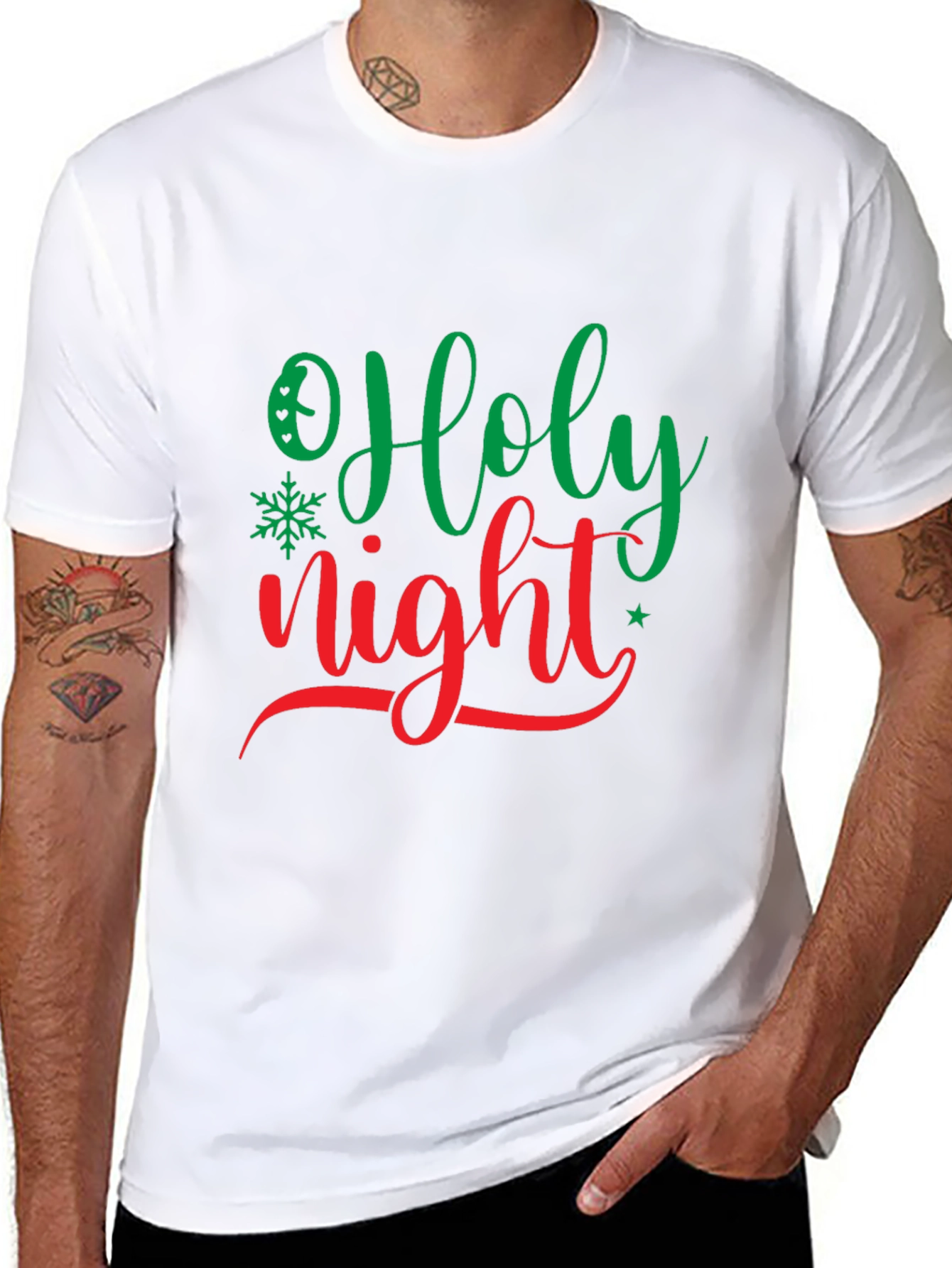 Holy Night Christmas T-Shirt