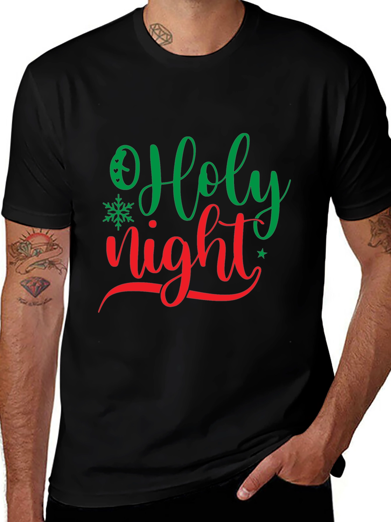 Holy Night Christmas T-Shirt