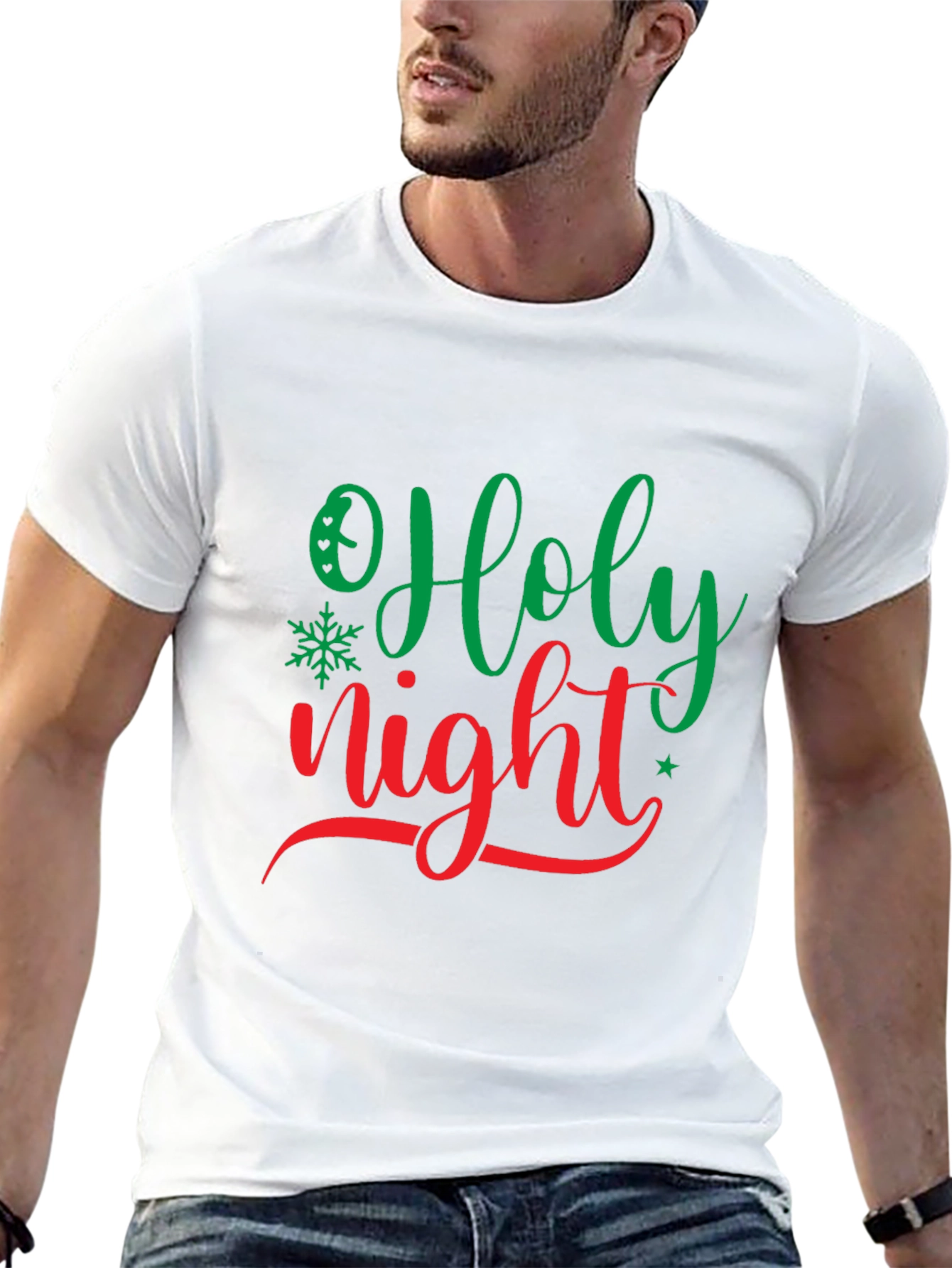 Holy Night Christmas T-Shirt
