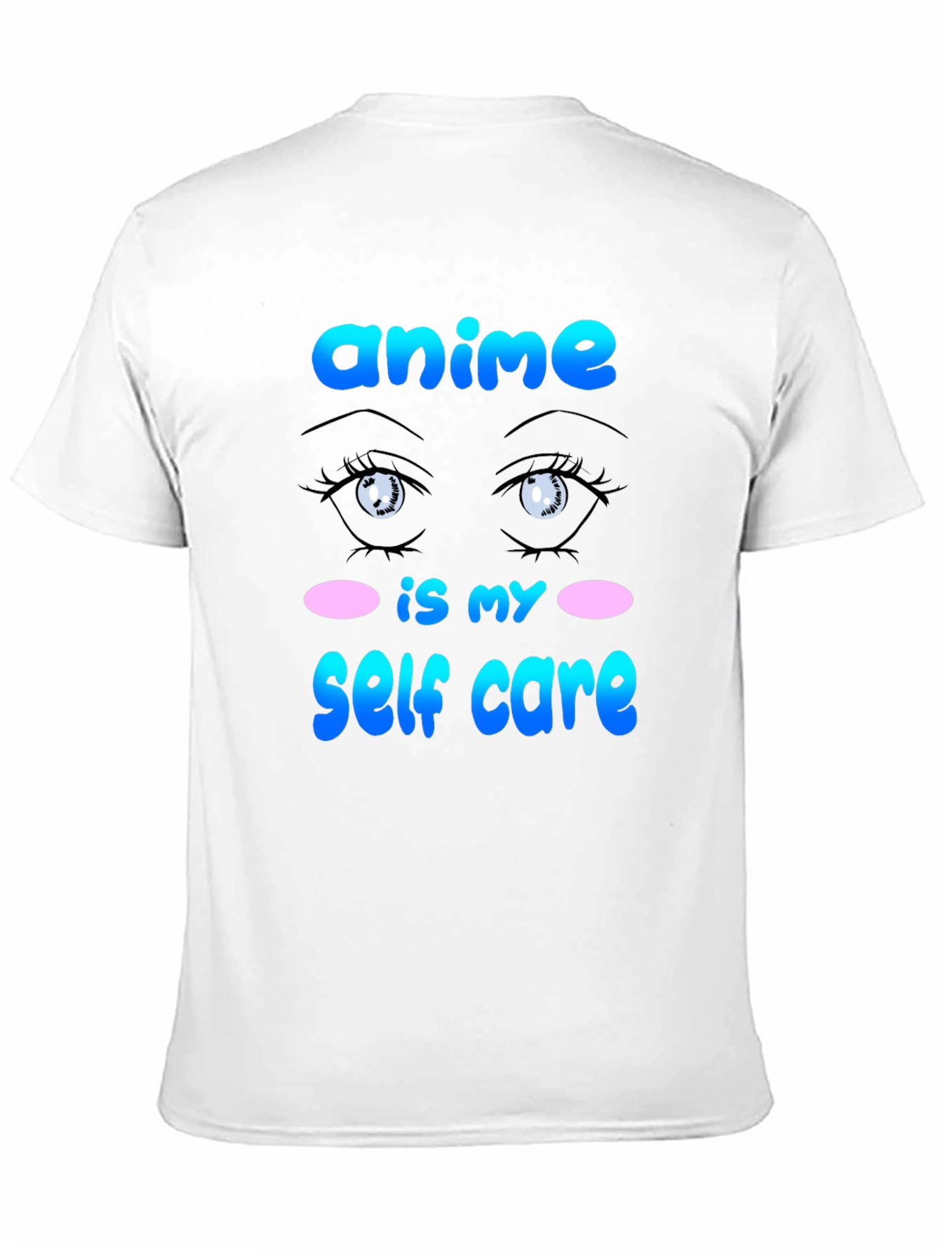 Anime Self Care Graphic T-Shirt