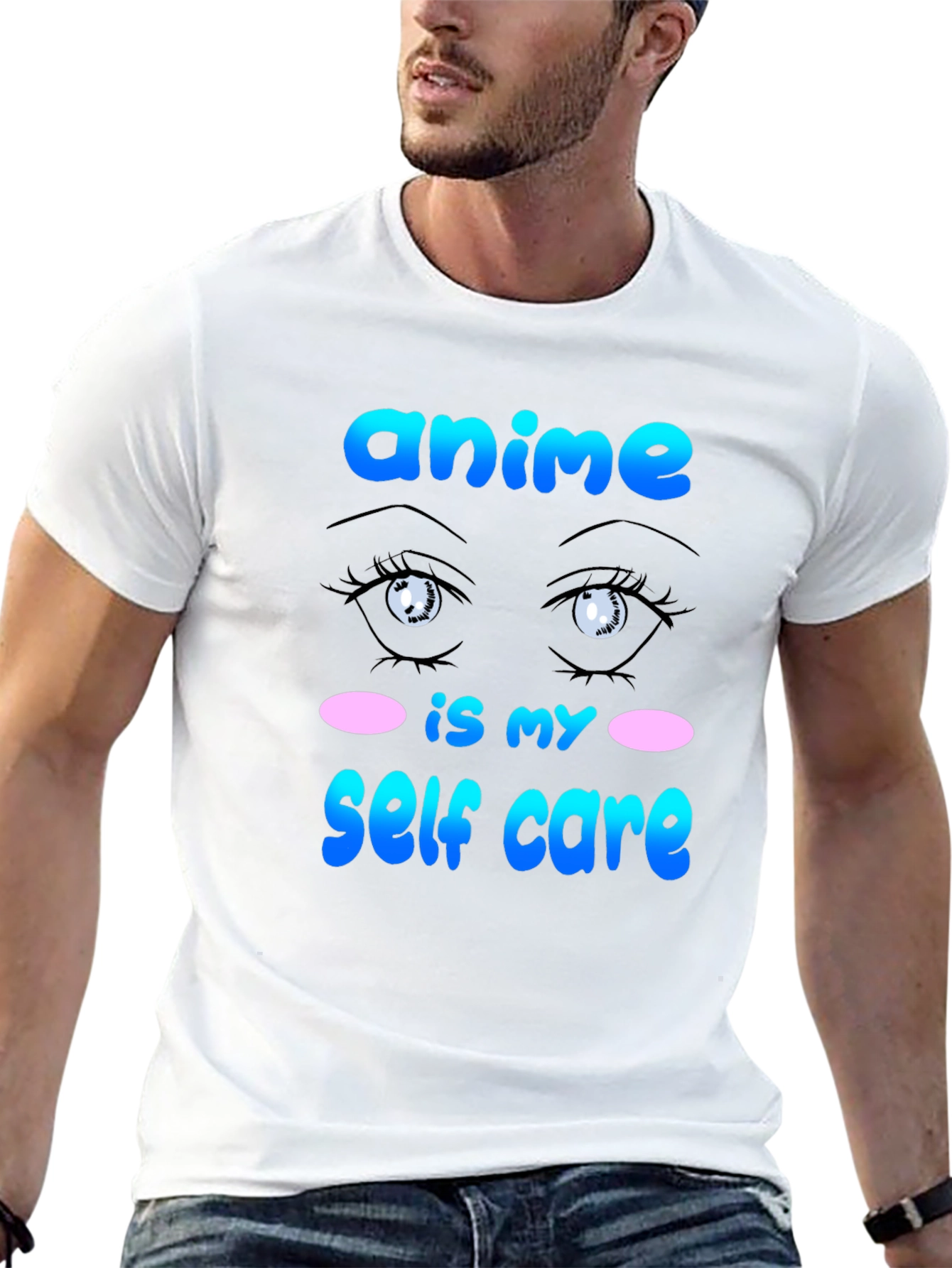 Anime Self Care Graphic T-Shirt