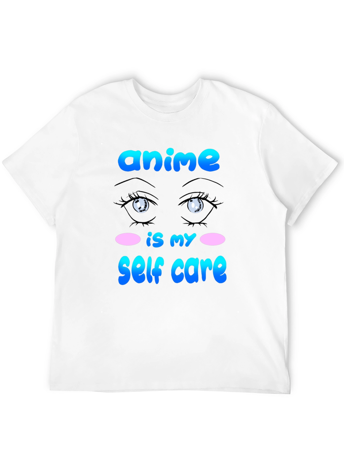 Anime Self Care Graphic T-Shirt