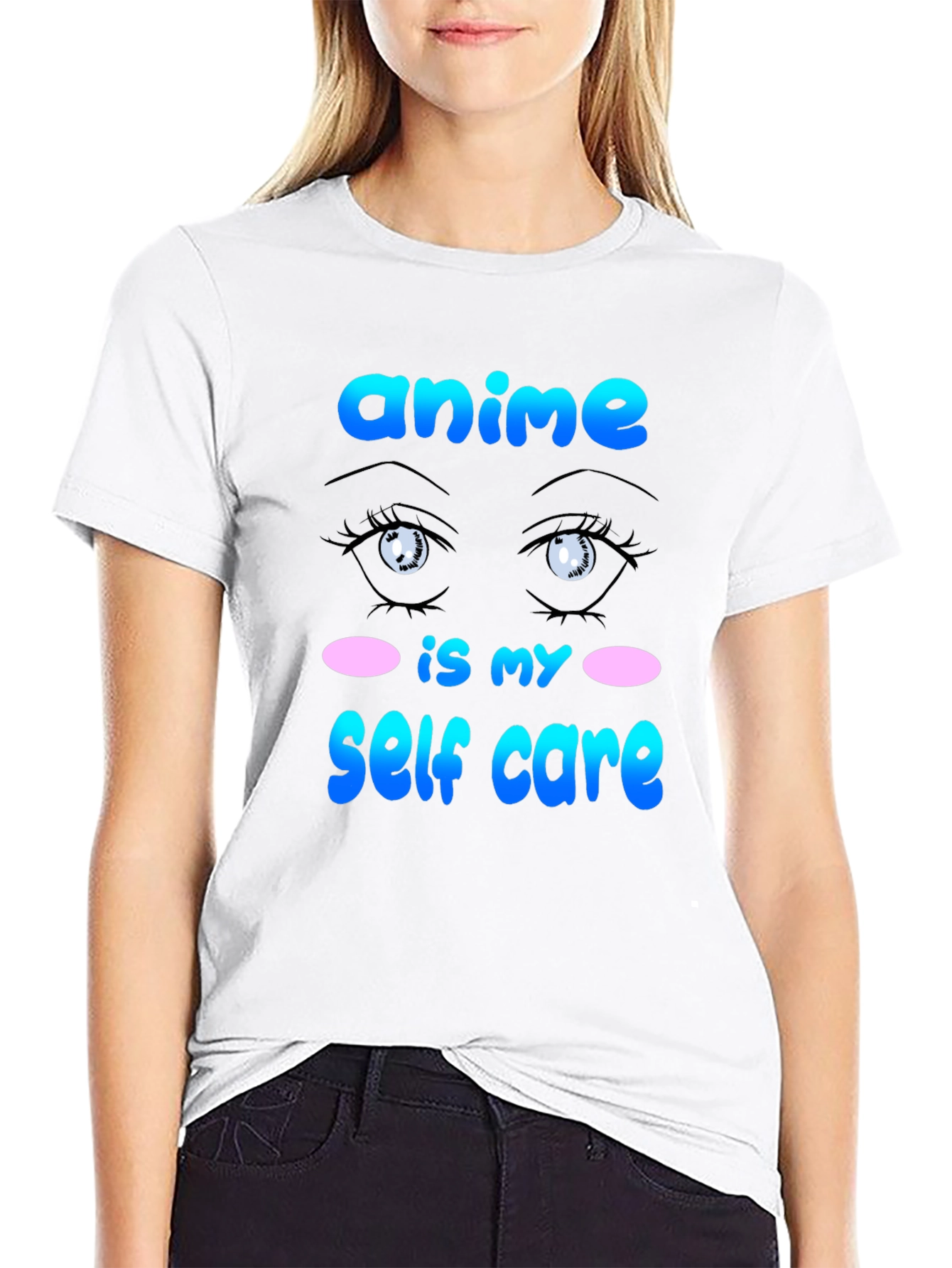 Anime Self Care Graphic T-Shirt