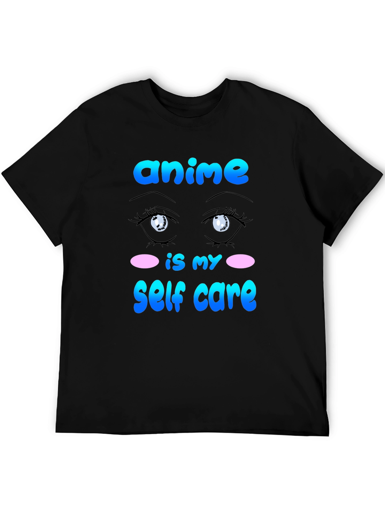 Anime Self Care Graphic T-Shirt