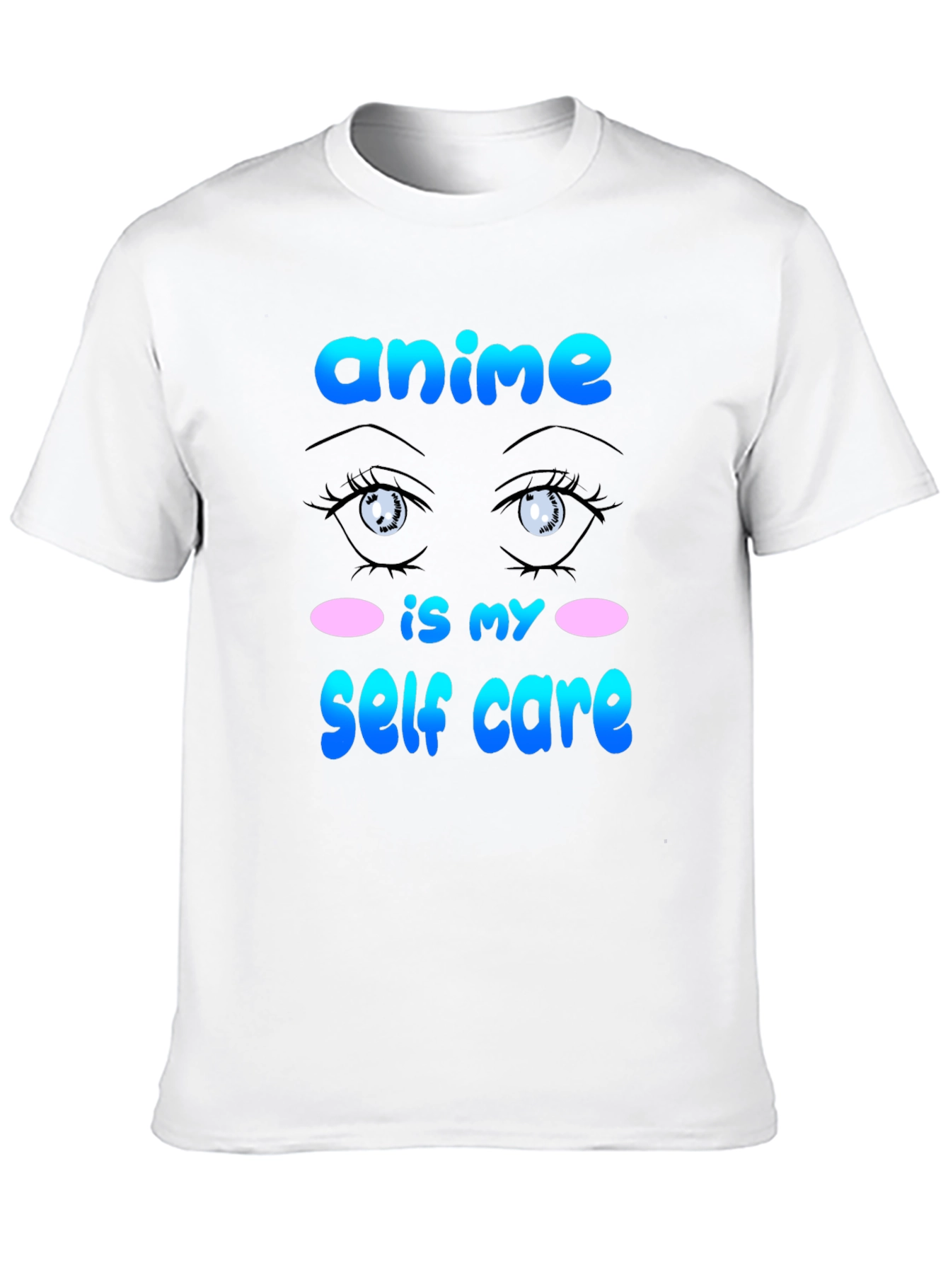 Anime Self Care Graphic T-Shirt