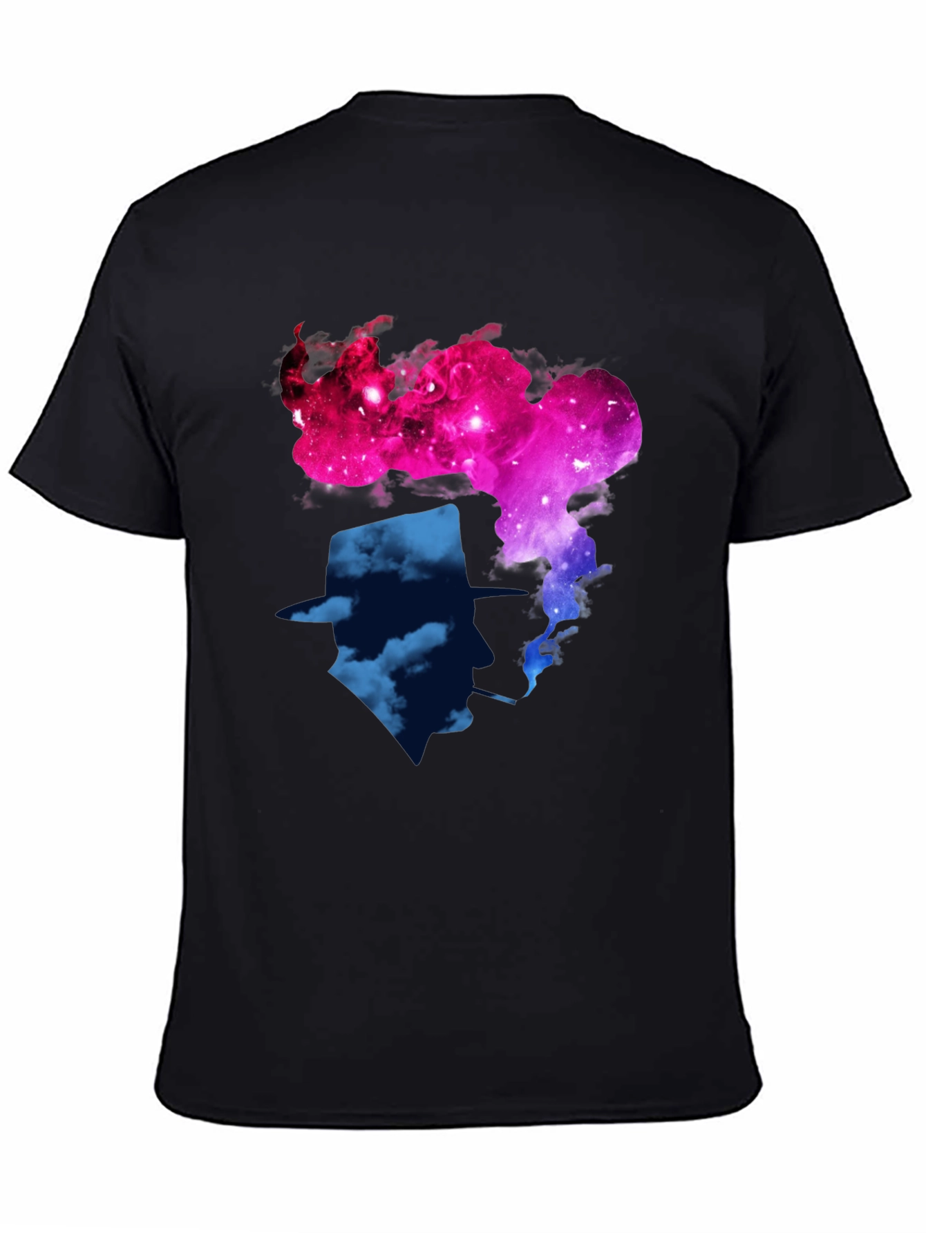 Cosmic Fedora T-Shirt - Galaxy Brain