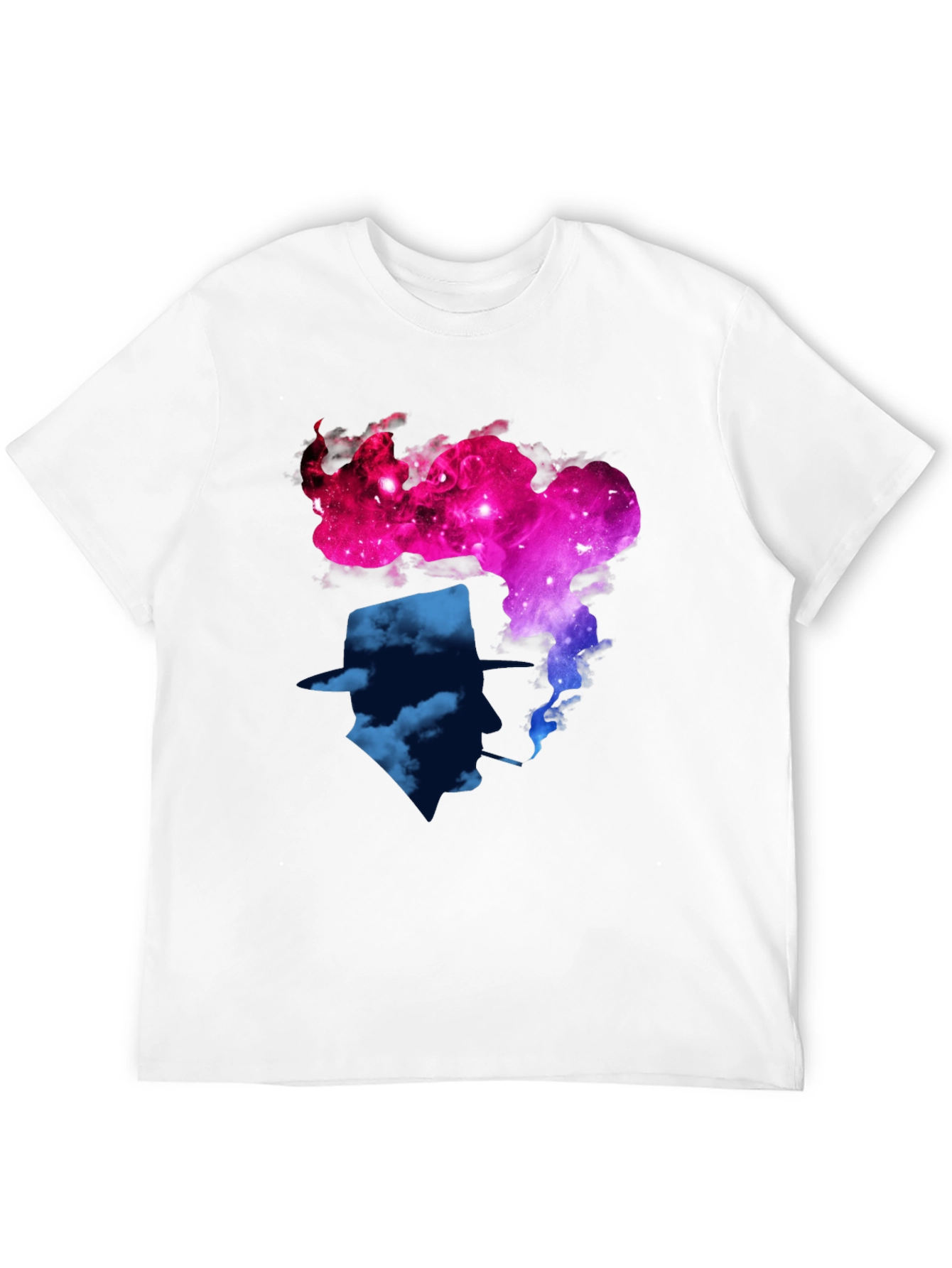 Cosmic Fedora T-Shirt - Galaxy Brain