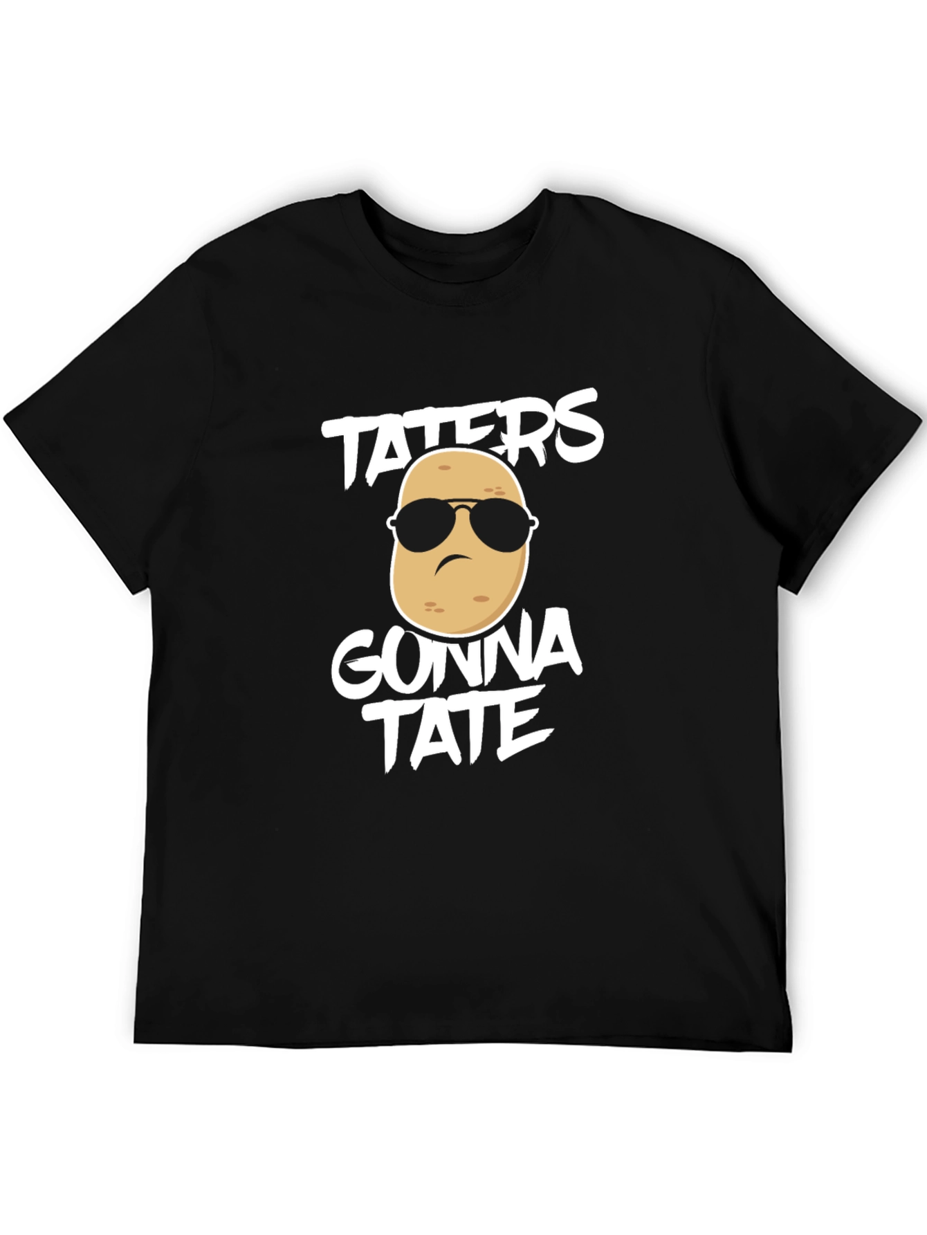 Taters Gonna Tate Graphic T-Shirt Funny Potato Tee