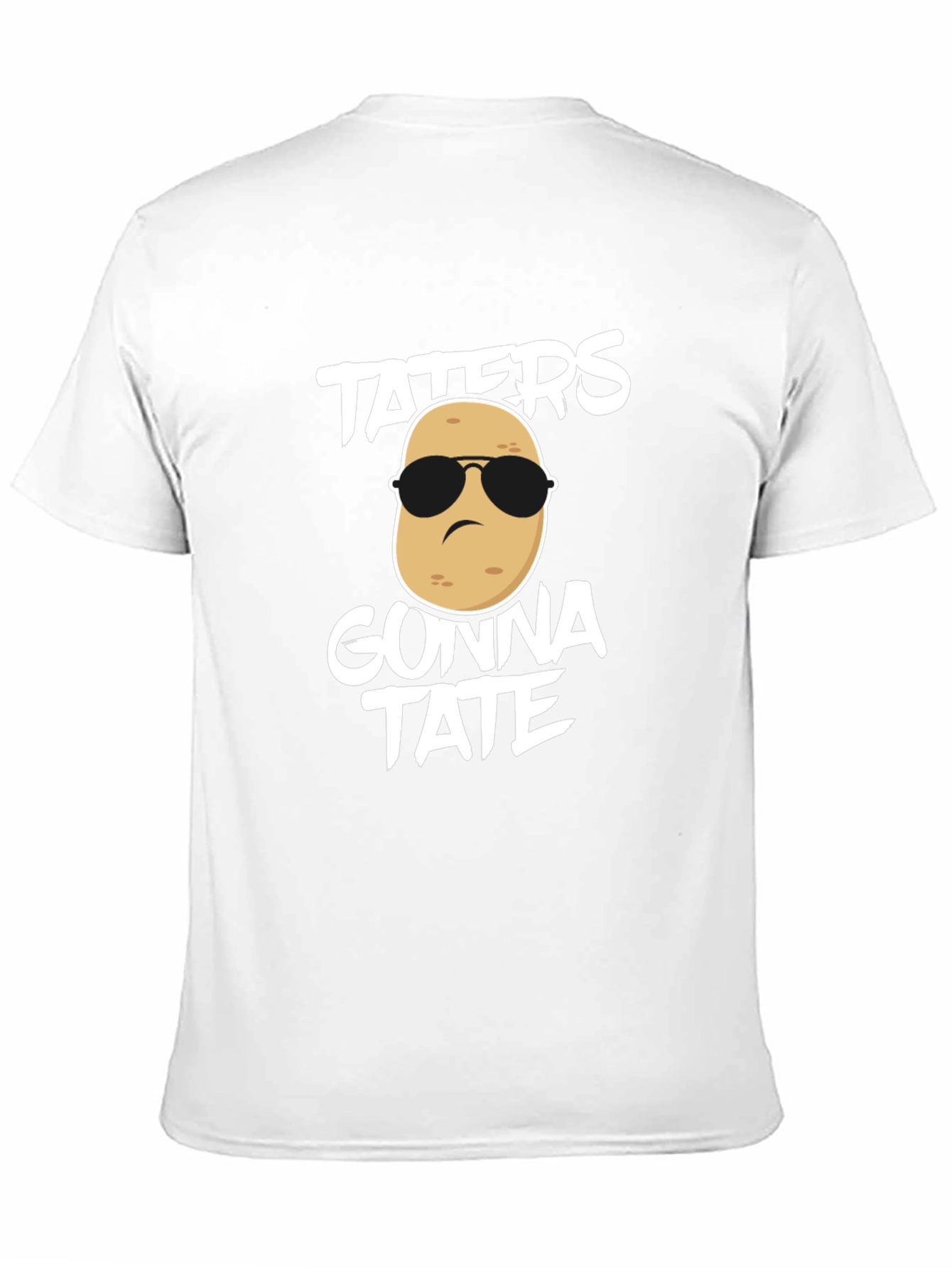 Taters Gonna Tate Graphic T-Shirt Funny Potato Tee