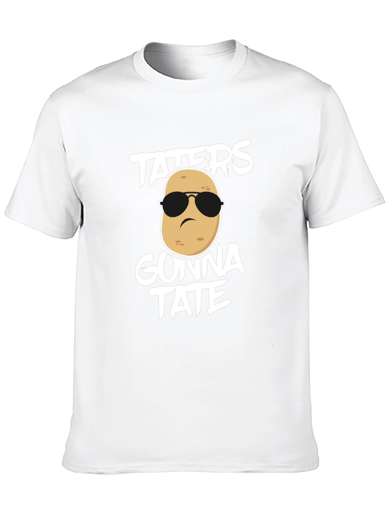 Taters Gonna Tate Graphic T-Shirt Funny Potato Tee
