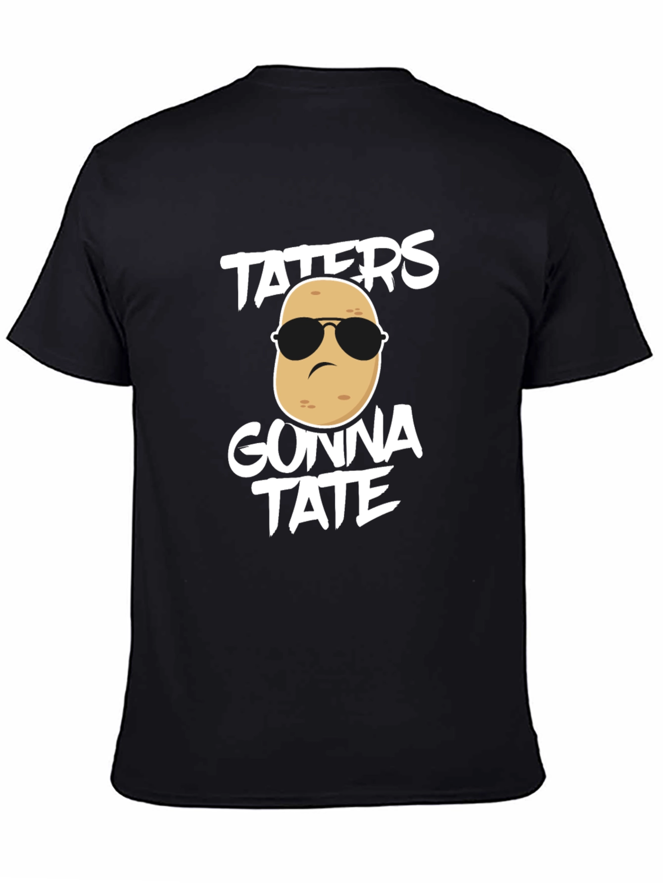 Taters Gonna Tate Graphic T-Shirt Funny Potato Tee