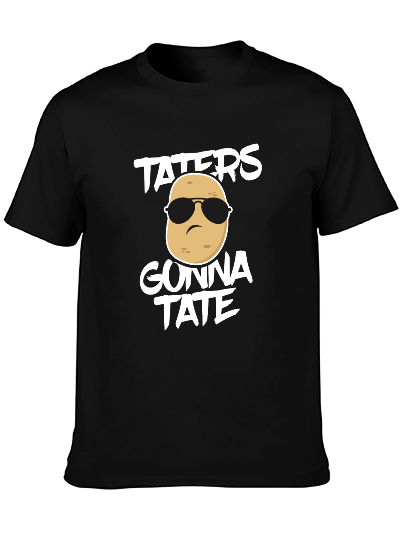 Taters Gonna Tate Graphic T-Shirt Funny Potato Tee