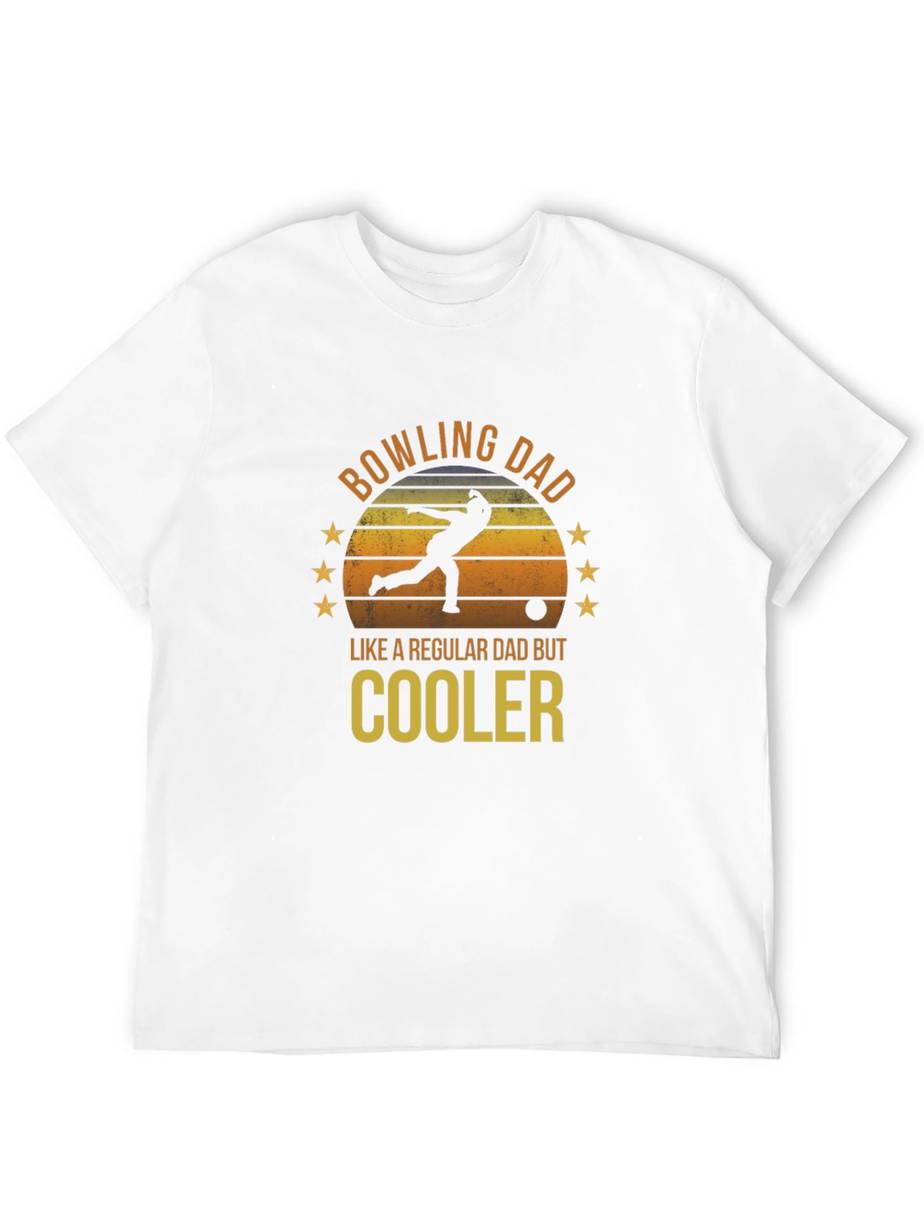 Bowling Dad T-Shirt - Cooler Than Regular!