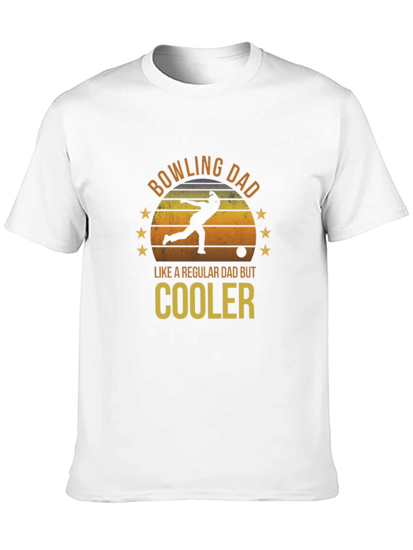 Bowling Dad T-Shirt - Cooler Than Regular!
