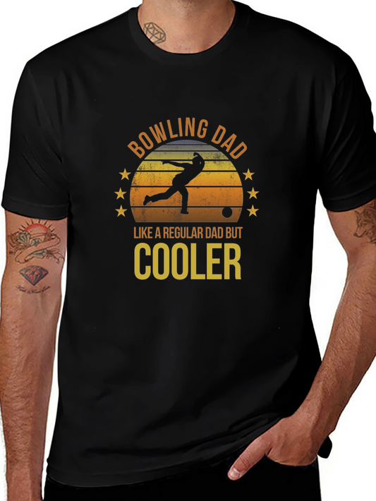 Bowling Dad T-Shirt - Cooler Than Regular!